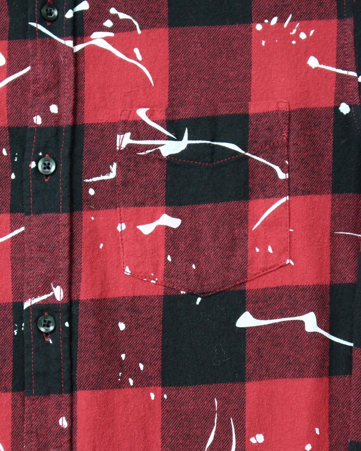 Japanese Brand 2000S JUNGLE STORM PAINTED LONG FLANNEL Size US M / EU 48-50 / 2 - 4 Thumbnail