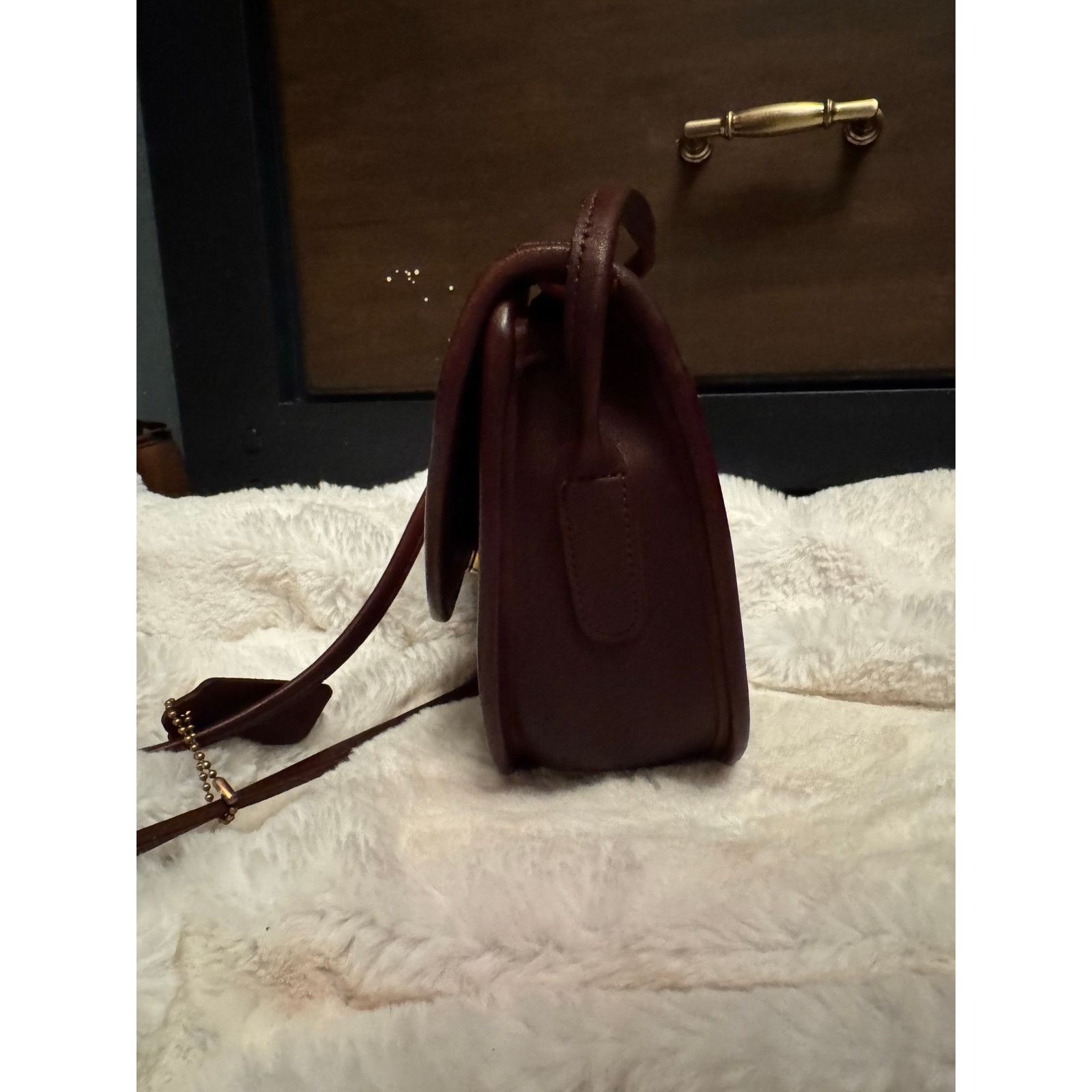 Coach Beaitifully Restored Coach Casey Bag Mahogany Crossbody Size ONE SIZE - 8 Thumbnail
