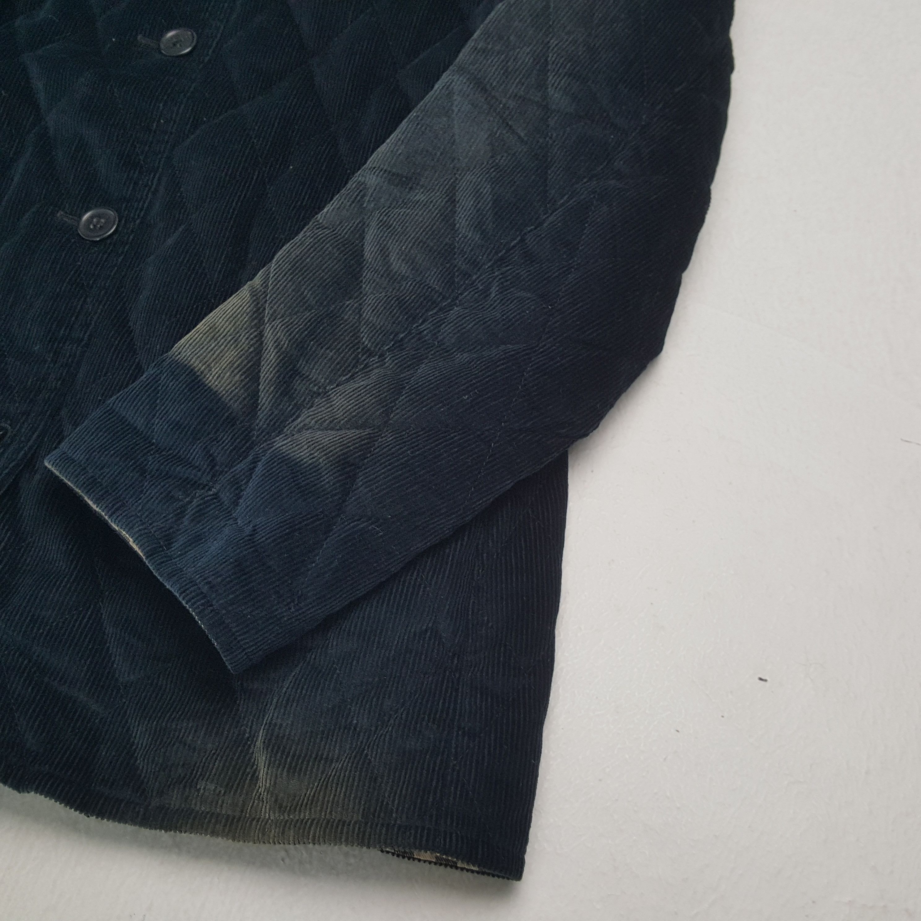 Burberry × Vintage Vintage BURBERRY LONDON Fashion Brand Velvet Jacket Size US S / EU 44-46 / 1 - 7 Thumbnail