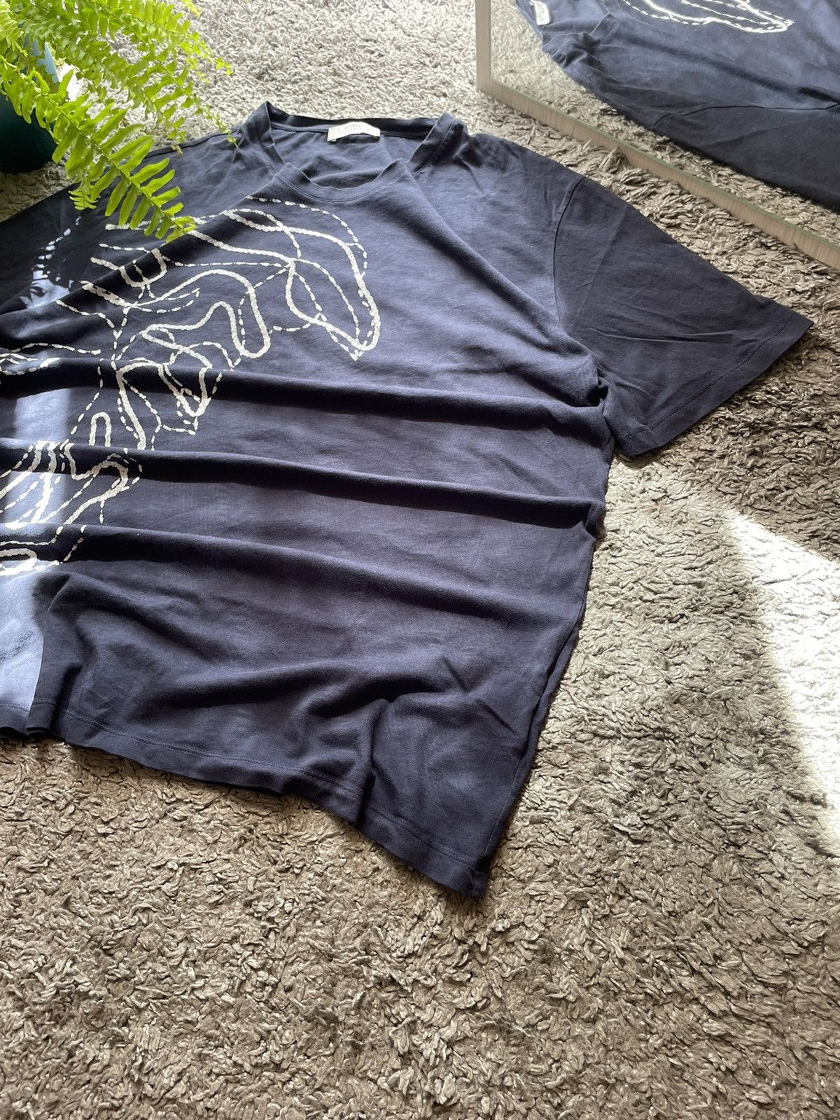 Versace × Vintage 00s T-Shirt Versace Streetwear Vintage Big Logo Size US XL / EU 56 / 4 - 4 Thumbnail
