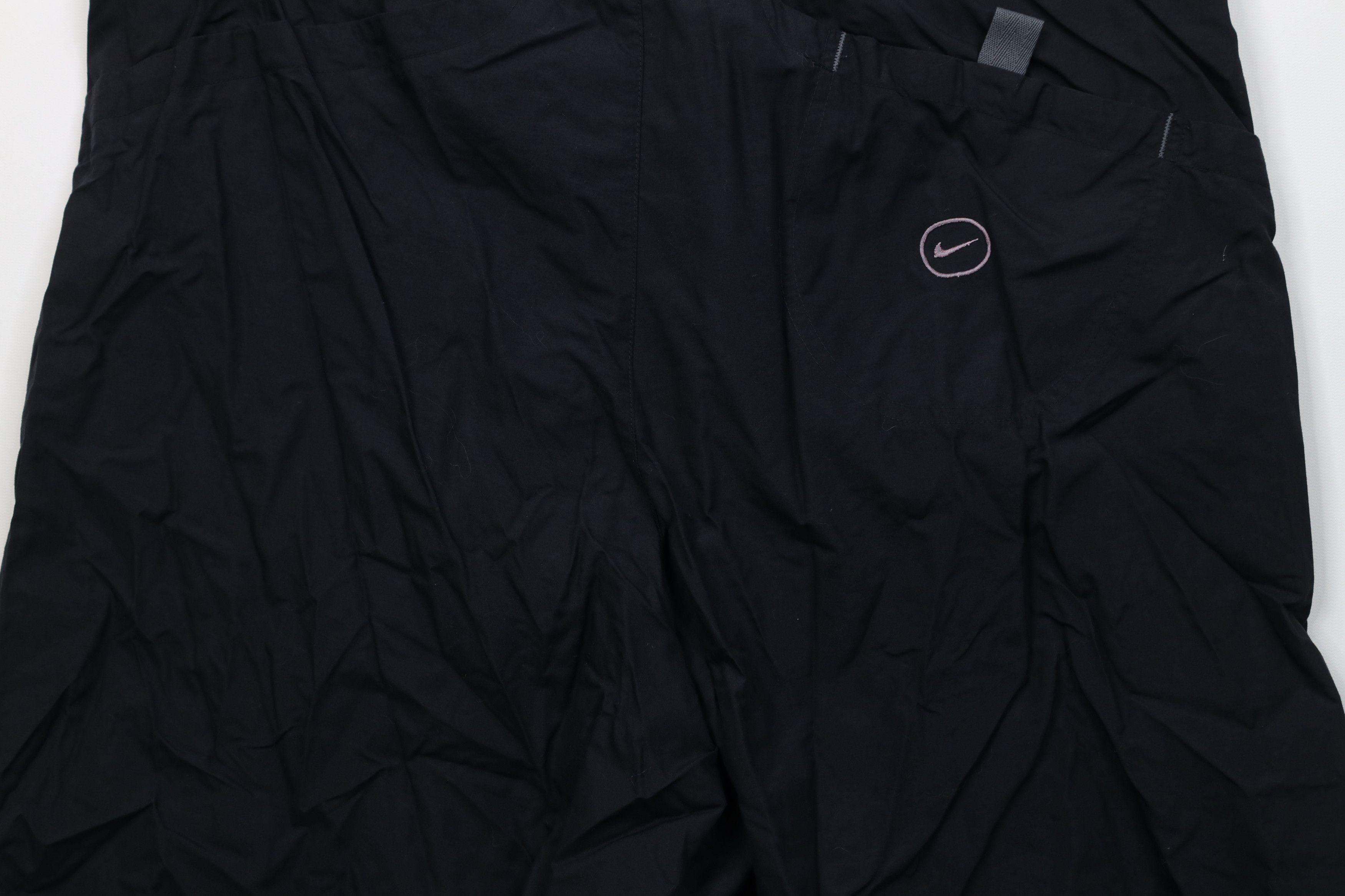Nike Vintage Nike Scott Mini Swoosh Lined Big Pocket Shorts Black Size US 36 / EU 52 - 11 Thumbnail