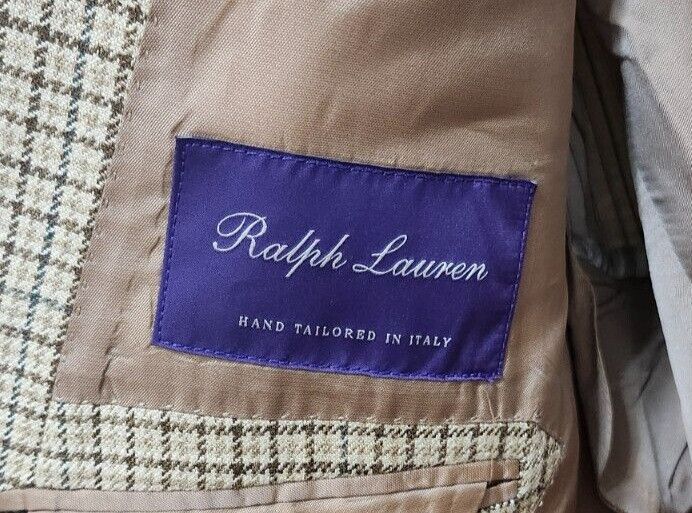 Ralph Lauren Ralph Lauren Purple Label Plaid Suit Jacket Size 49 R Size 48R - 9 Thumbnail