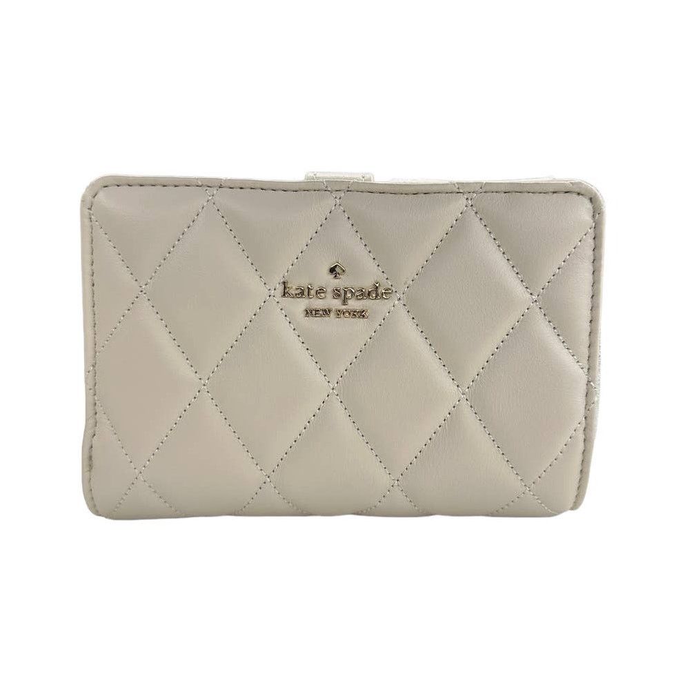 Kate Spade Kate Spade Carey Smooth Quilted Medium Compact Wallet Size ONE SIZE - 1 Thumbnail