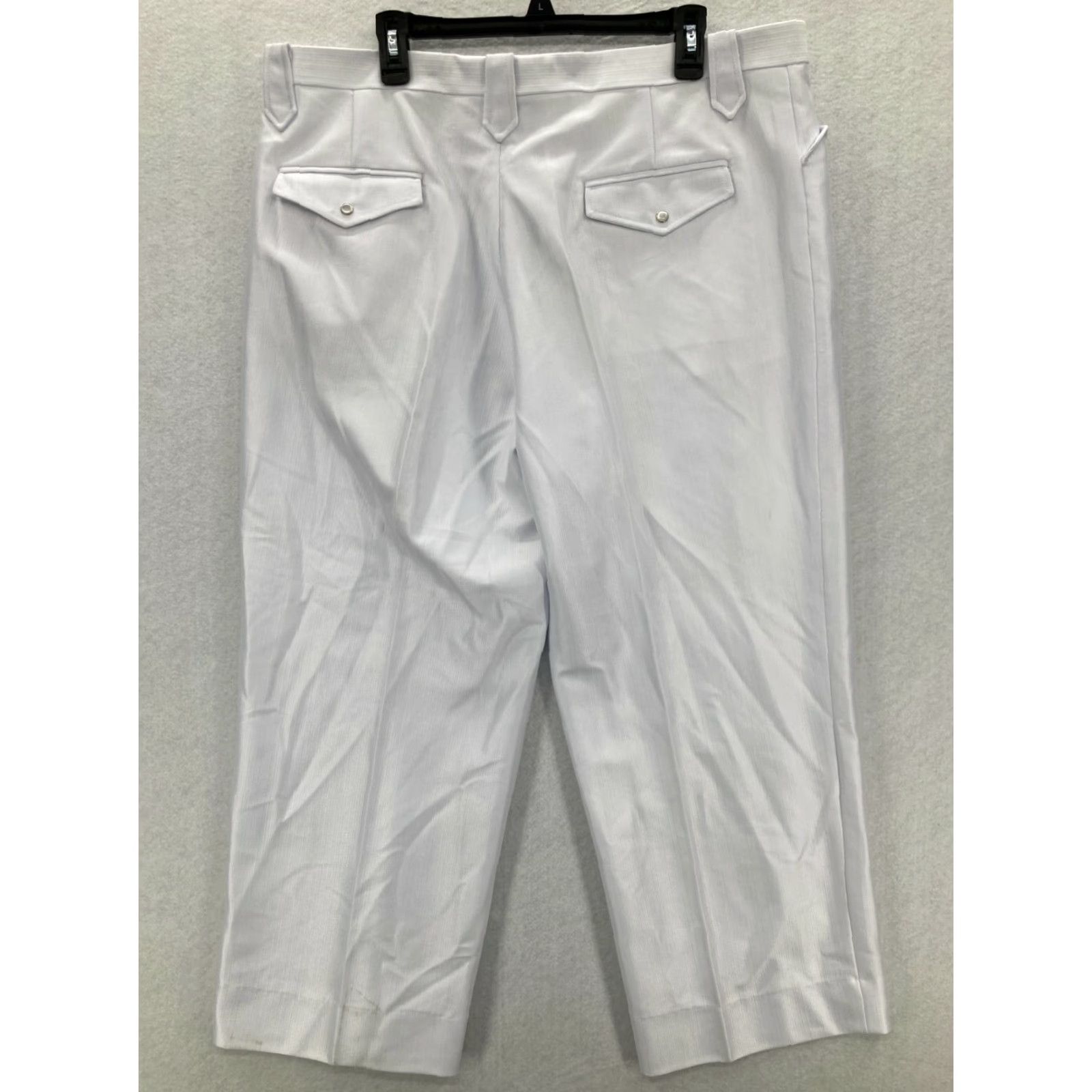 Vintage Los Altos Boots Mens Size 42 Western Straight Leg Pants NWT NWT Snap Pocket Pleated Belt Loops White - 42 - Regular - Men - Western - Pants Size US 40 / EU 56 - 6 Thumbnail