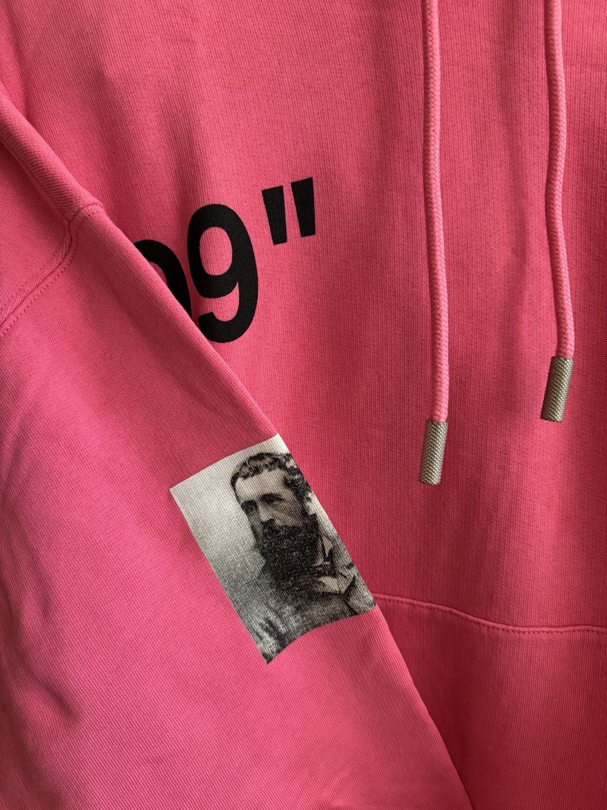 Off-White Off-White Pink Impressionism Decal Hoodie Size US M / EU 48-50 / 2 - 7 Thumbnail