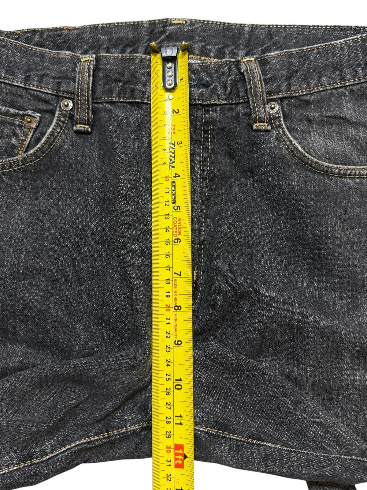 Edwin Vintage 90s Japan Edwin 403 Denim Faded Wash Straight Leg Size US 33 - 12 Thumbnail