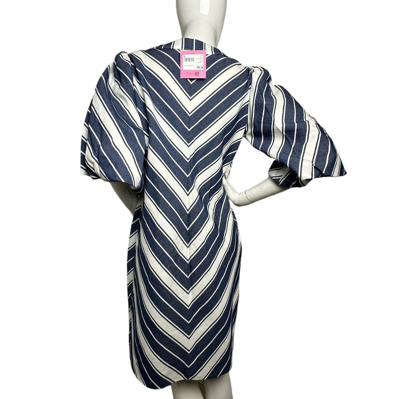 Kate Spade Kate Spade Stripe Double Cloth Mainline Dress Medium Size M / US 6-8 / IT 42-44 - 3 Thumbnail
