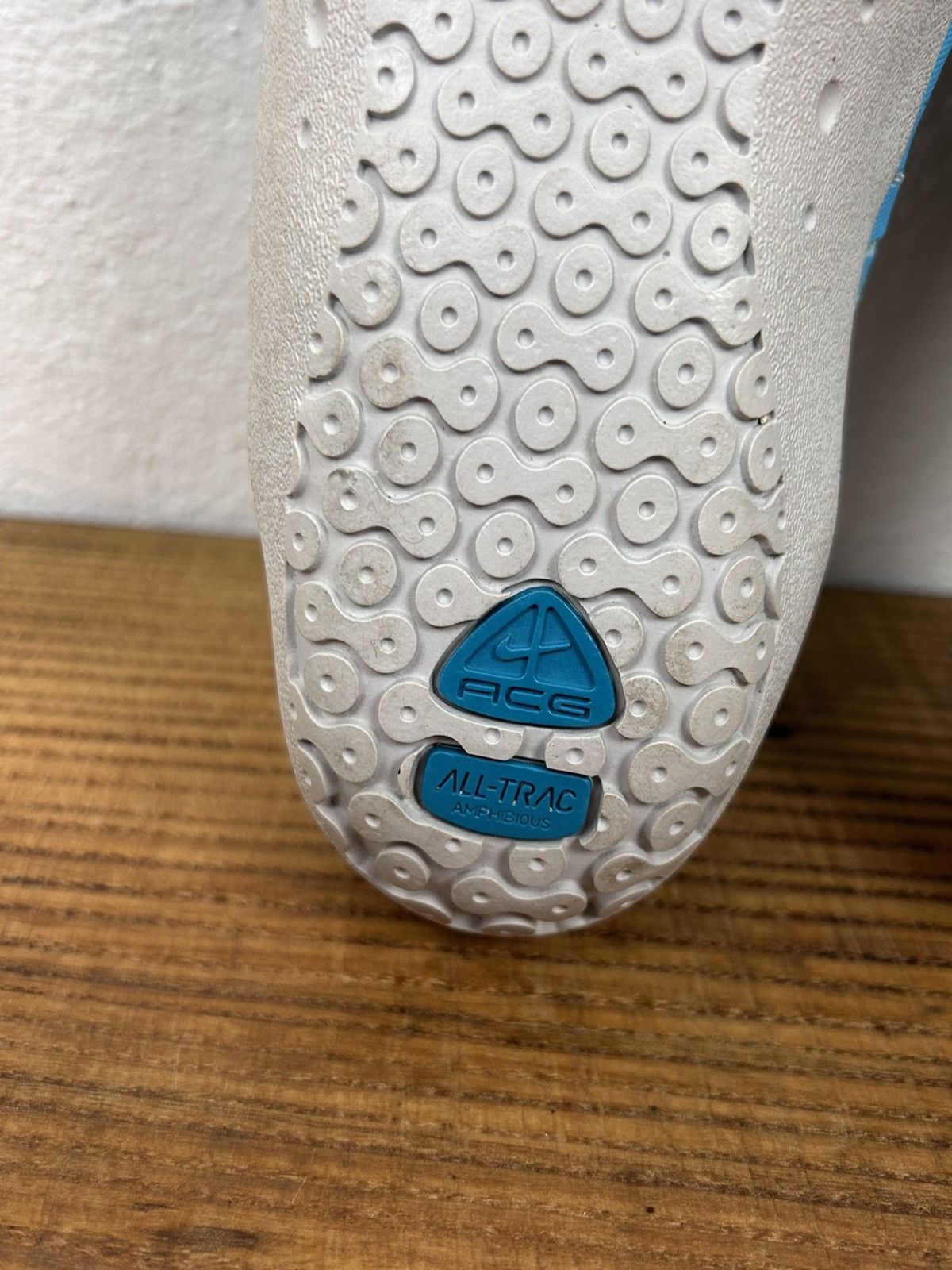 Nike × Nike ACG × Vintage Vintage Nike ACG Amphibious Trac Aqua Socks Swimming Shoes Size US 7 / IT 37 - 18 Thumbnail