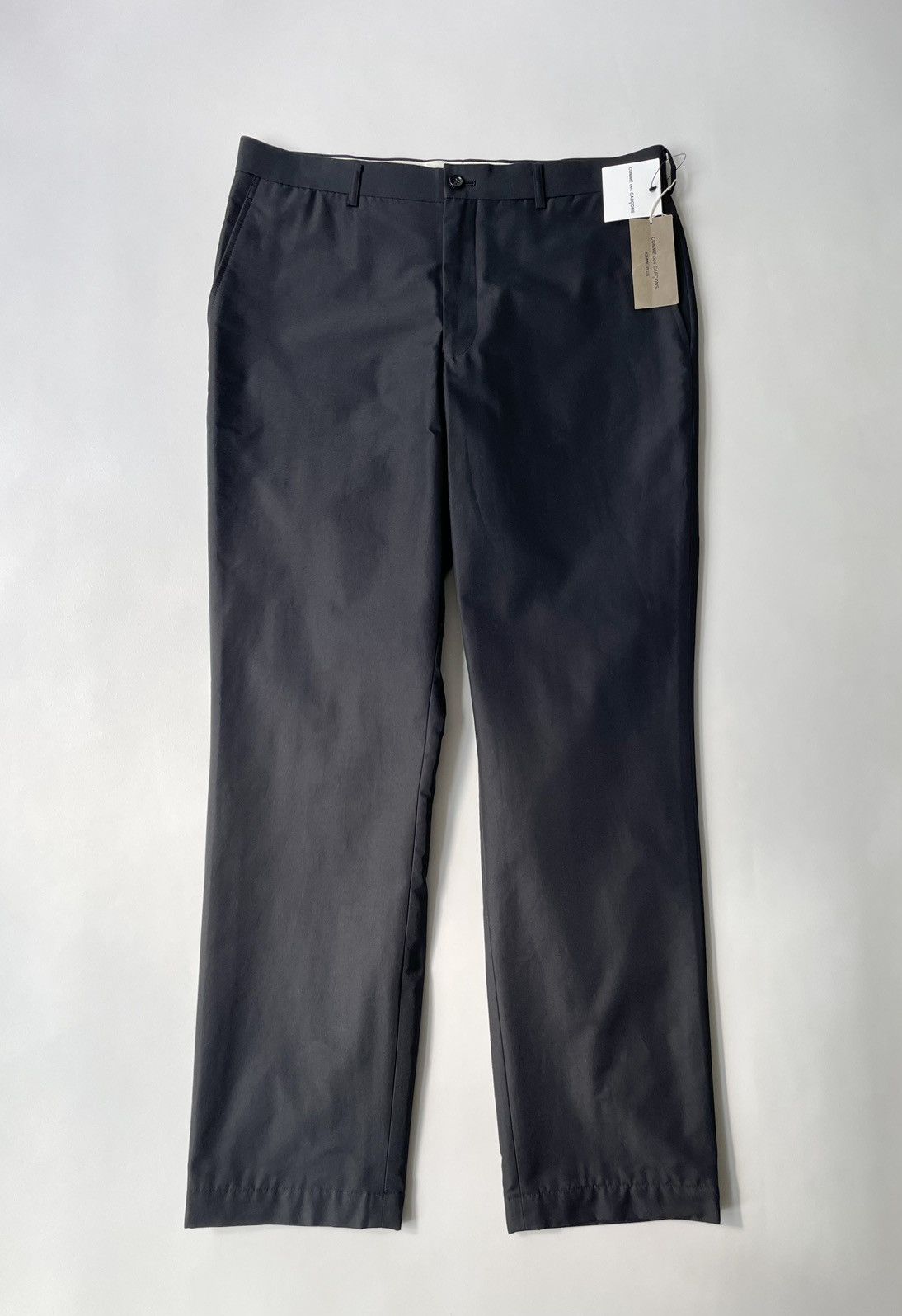 Comme des Garcons Homme Plus S/S 05 Black Nylon Trousers Size US 34 / EU 50 - 1 Thumbnail