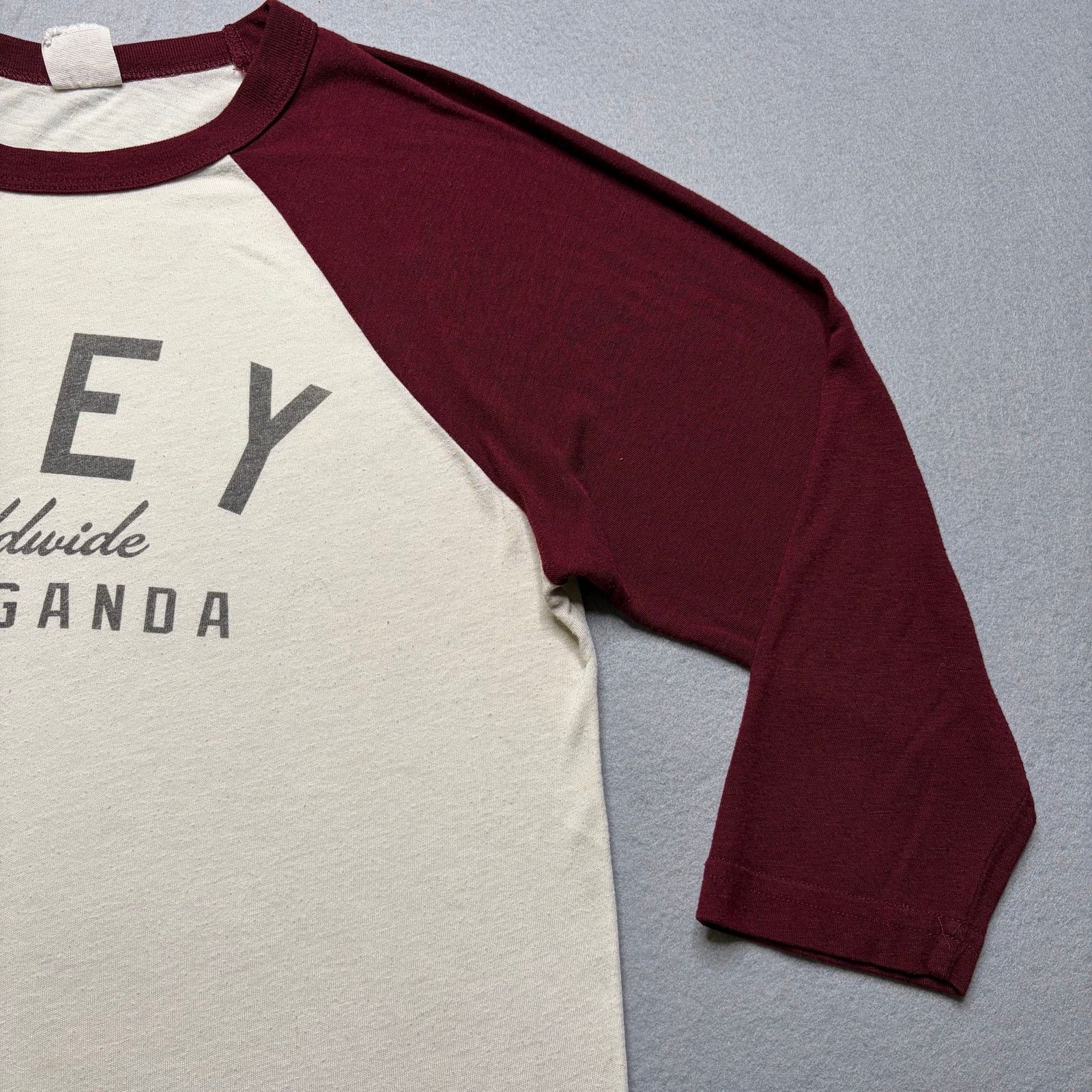 Obey Obey Worldwide Propaganda Raglan Shirt Mens S USA 3/4 Sleeve Size US S / EU 44-46 / 1 - 4 Thumbnail