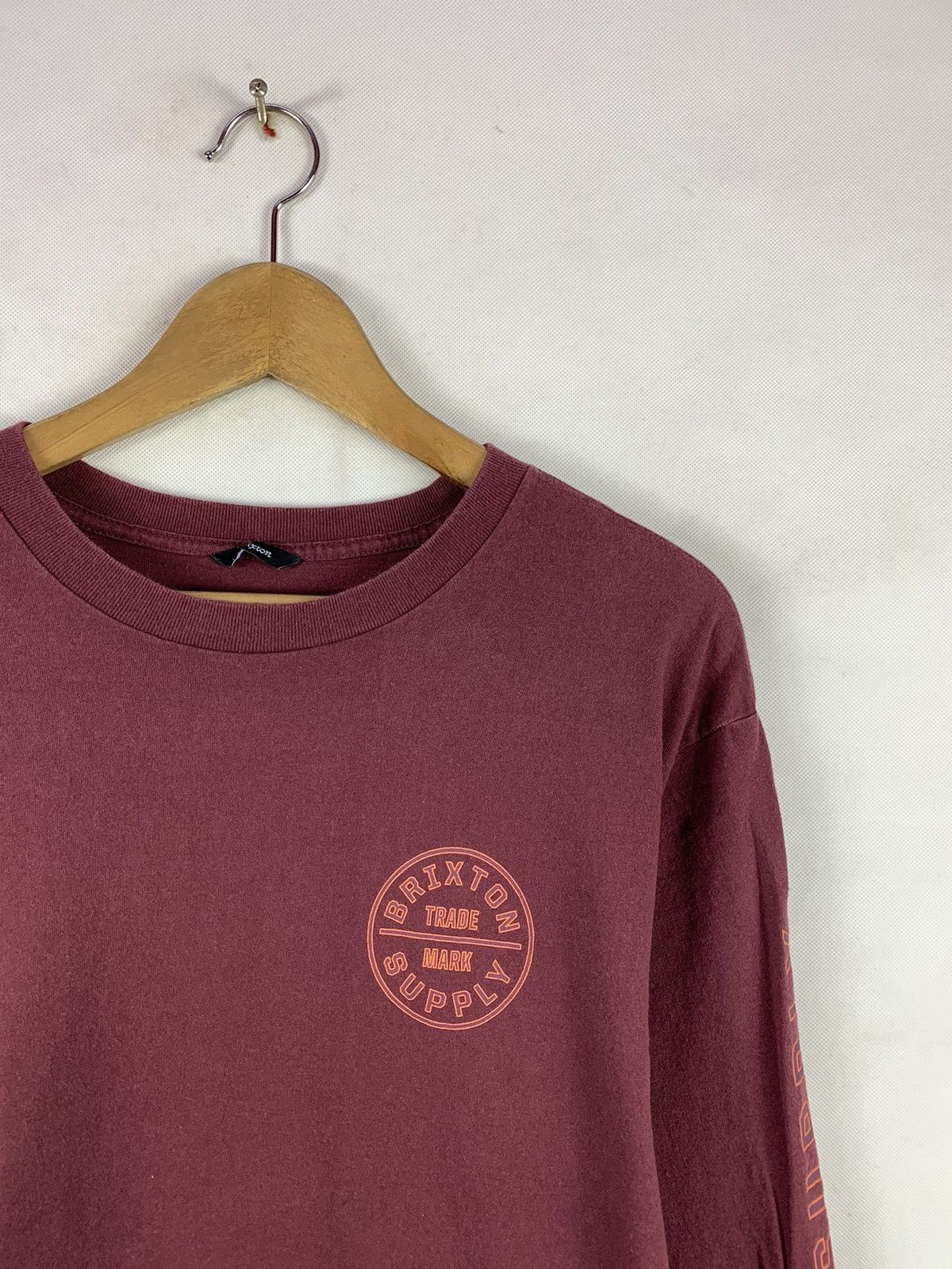 Brixton Steals! Brixton Mfg Trade Supply Longsleeves Tee Size US M / EU 48-50 / 2 - 4 Thumbnail