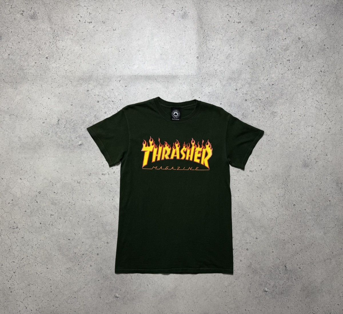 Thrasher Thrasher Magazine Big Logo T-Shirt Size S Green Size US S / EU 44-46 / 1 - 2 Thumbnail