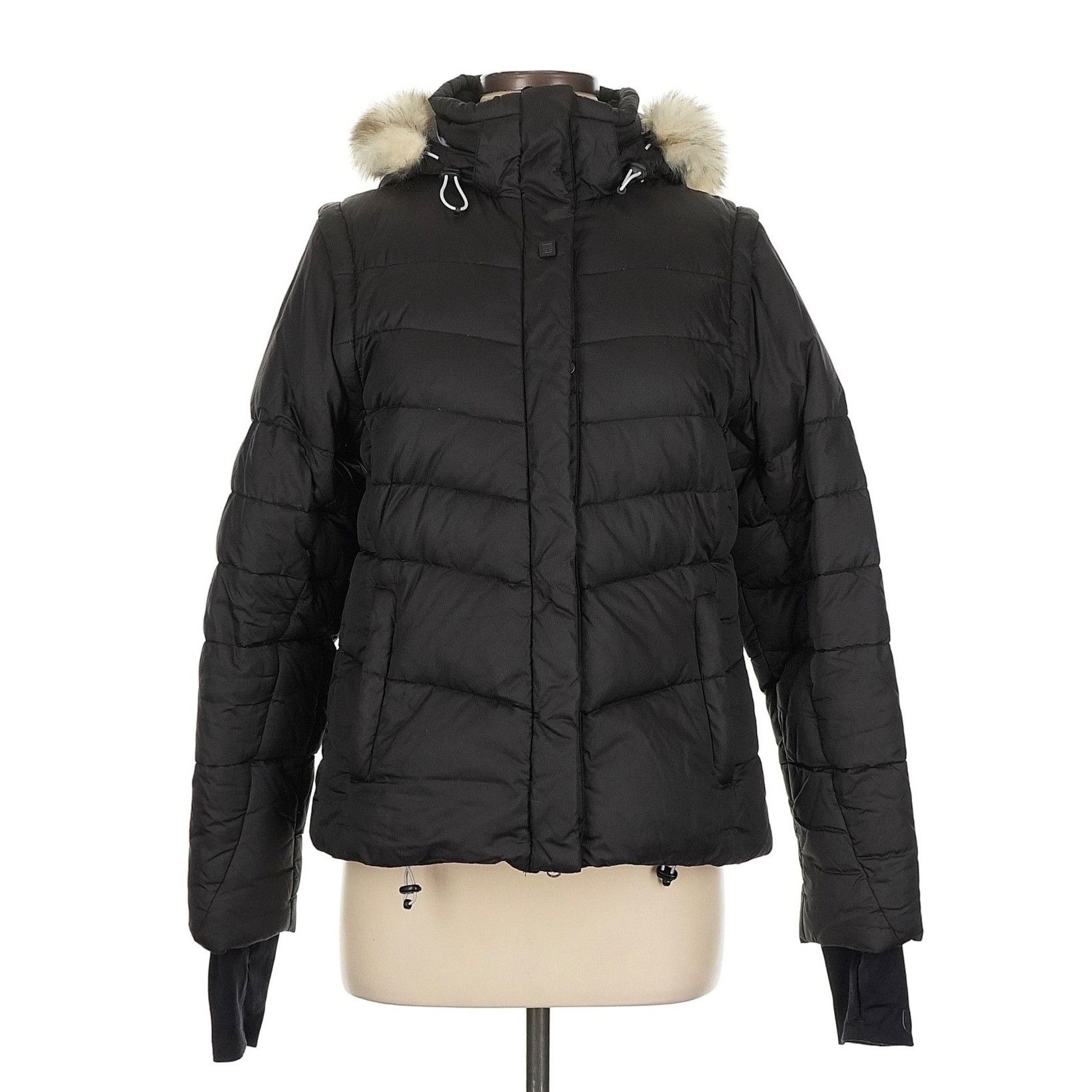 Other Lole Black Down Puffer Ski Jacket Convertible Vest Women's 8 Size M / US 6-8 / IT 42-44 - 11 Thumbnail