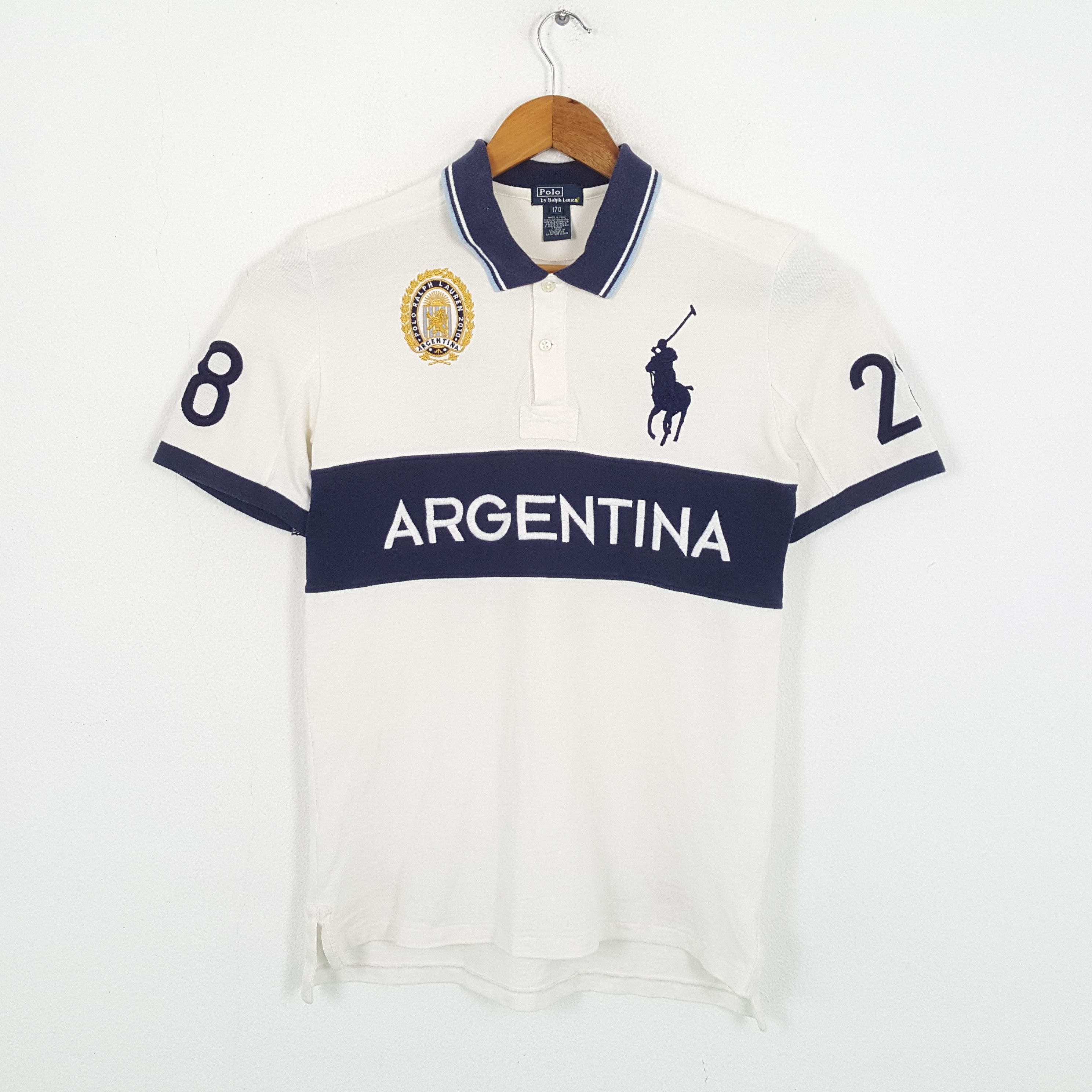 Polo Ralph Lauren × Vintage Vintage POLO by RALPH LAUREN Argentina Design Polos Size US S / EU 44-46 / 1 - 1 Thumbnail