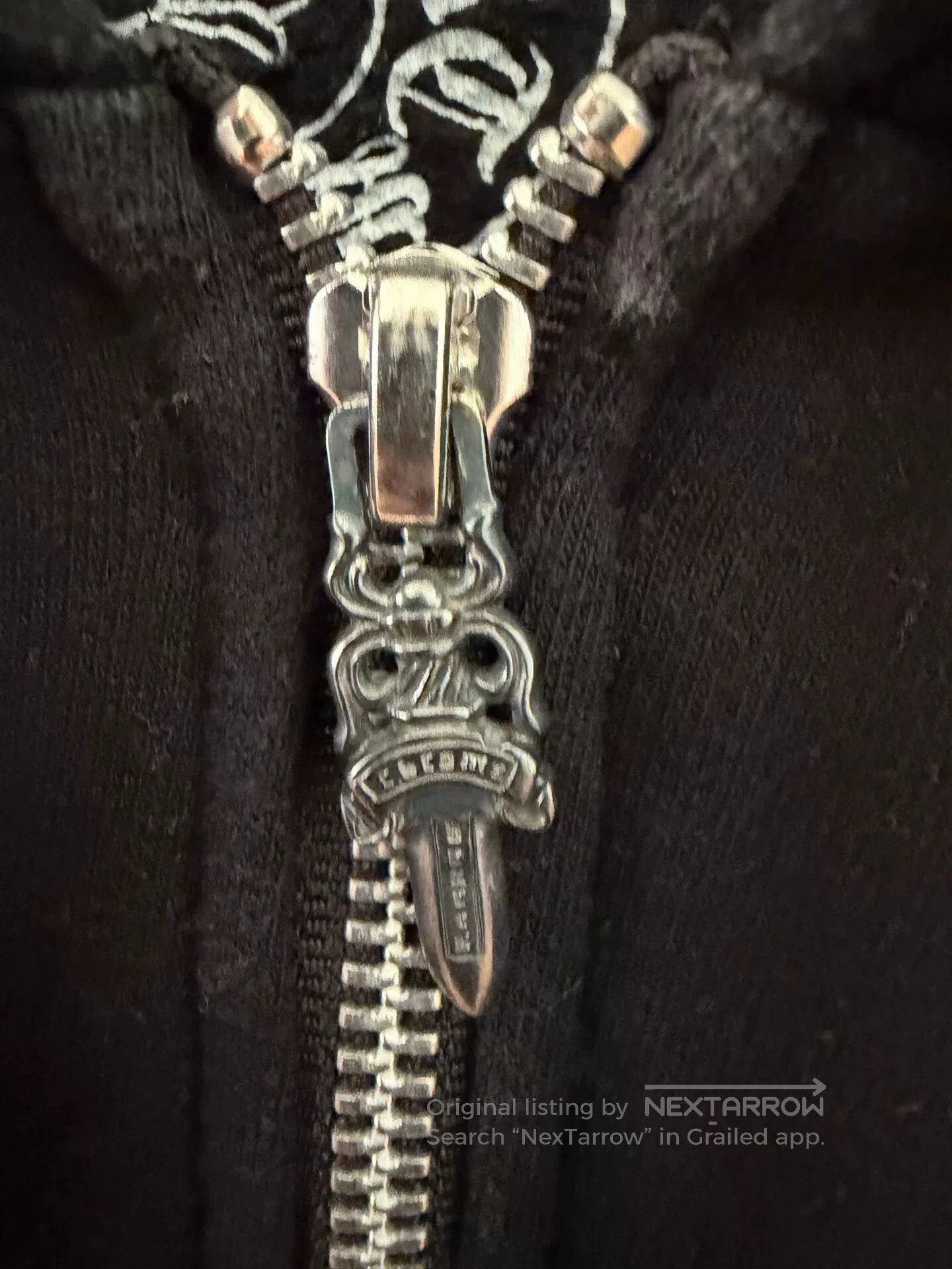 Chrome Hearts chrome hearts black zip-up jacket size M. Size US M / EU 48-50 / 2 - 3 Thumbnail