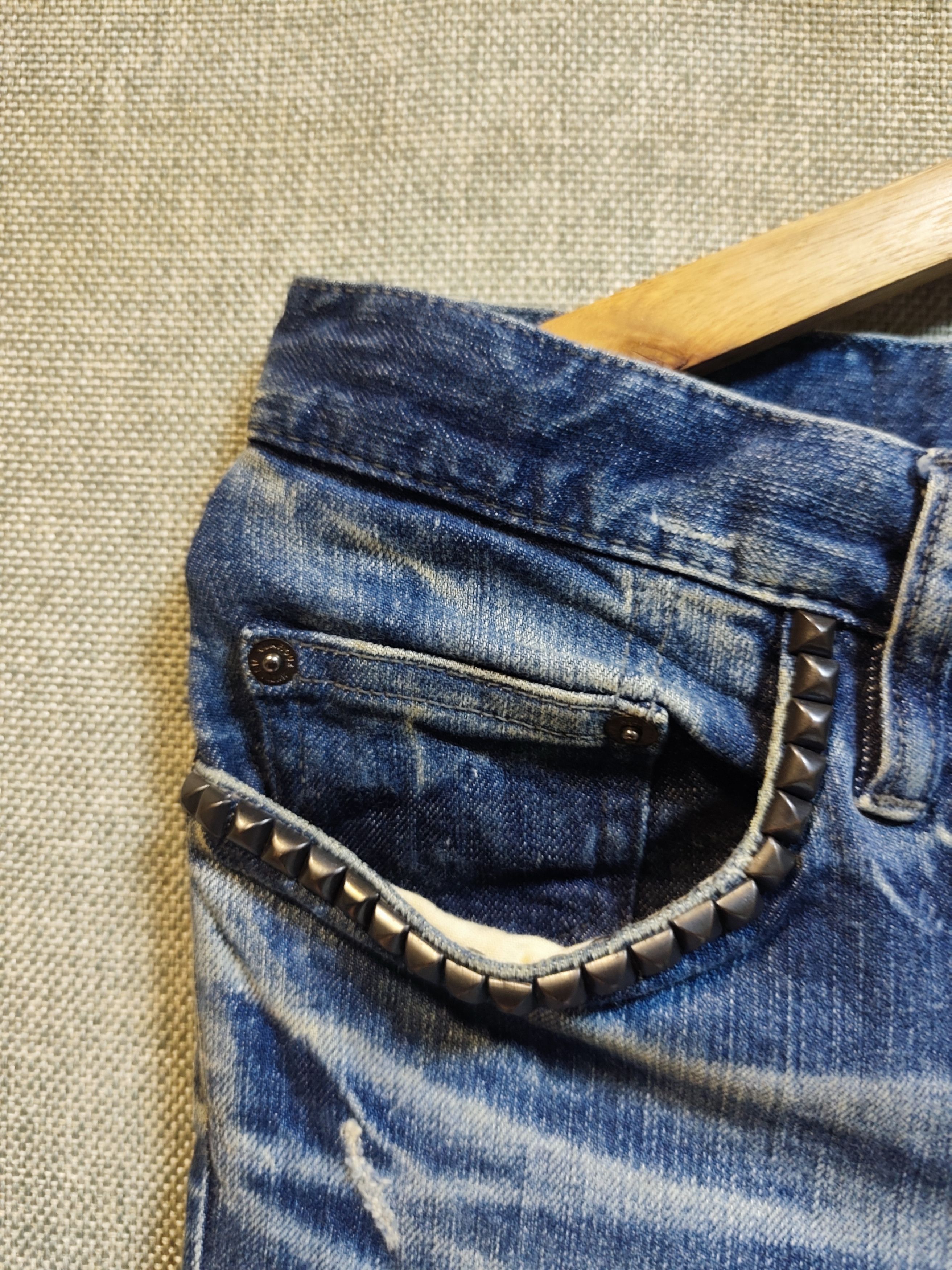 Hysteric Glamour Hysteric Glamour leather jeans Size 31" - 4 Thumbnail
