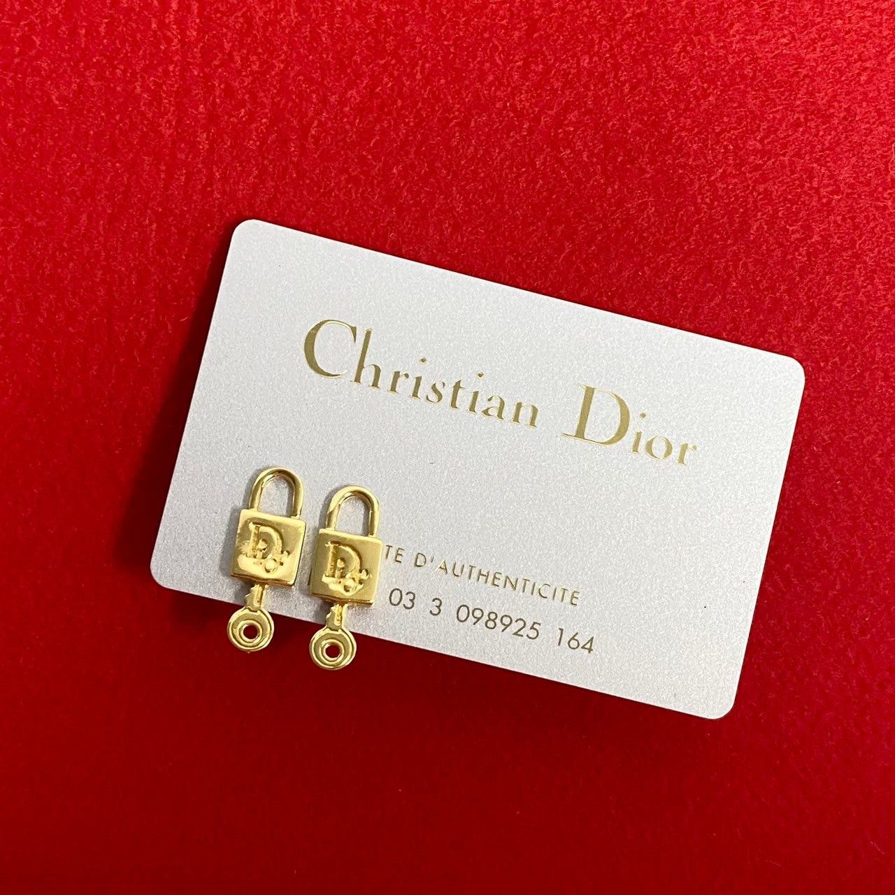 Dior Dior Earrings Gold GP Size ONE SIZE - 1 Thumbnail