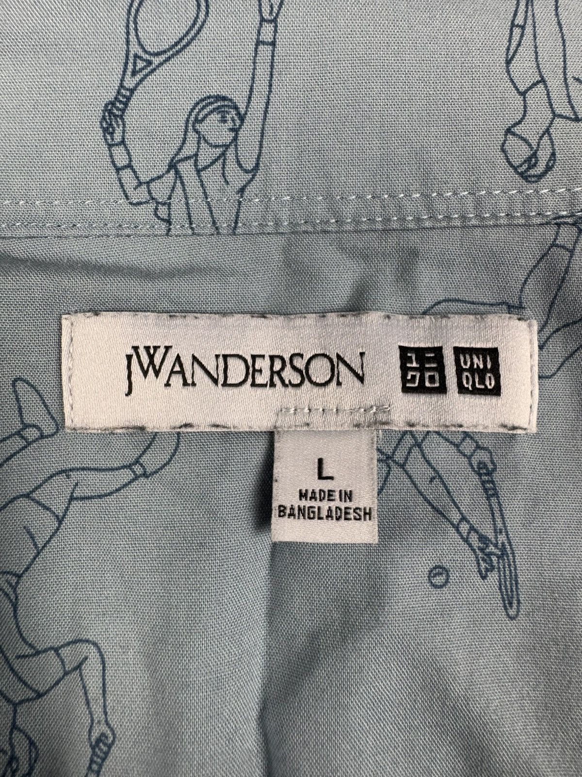 JW Anderson × Uniqlo J.W Anderson x Uniqlo tennis player print short sleeve shirt Size US XL / EU 56 / 4 - 11 Thumbnail