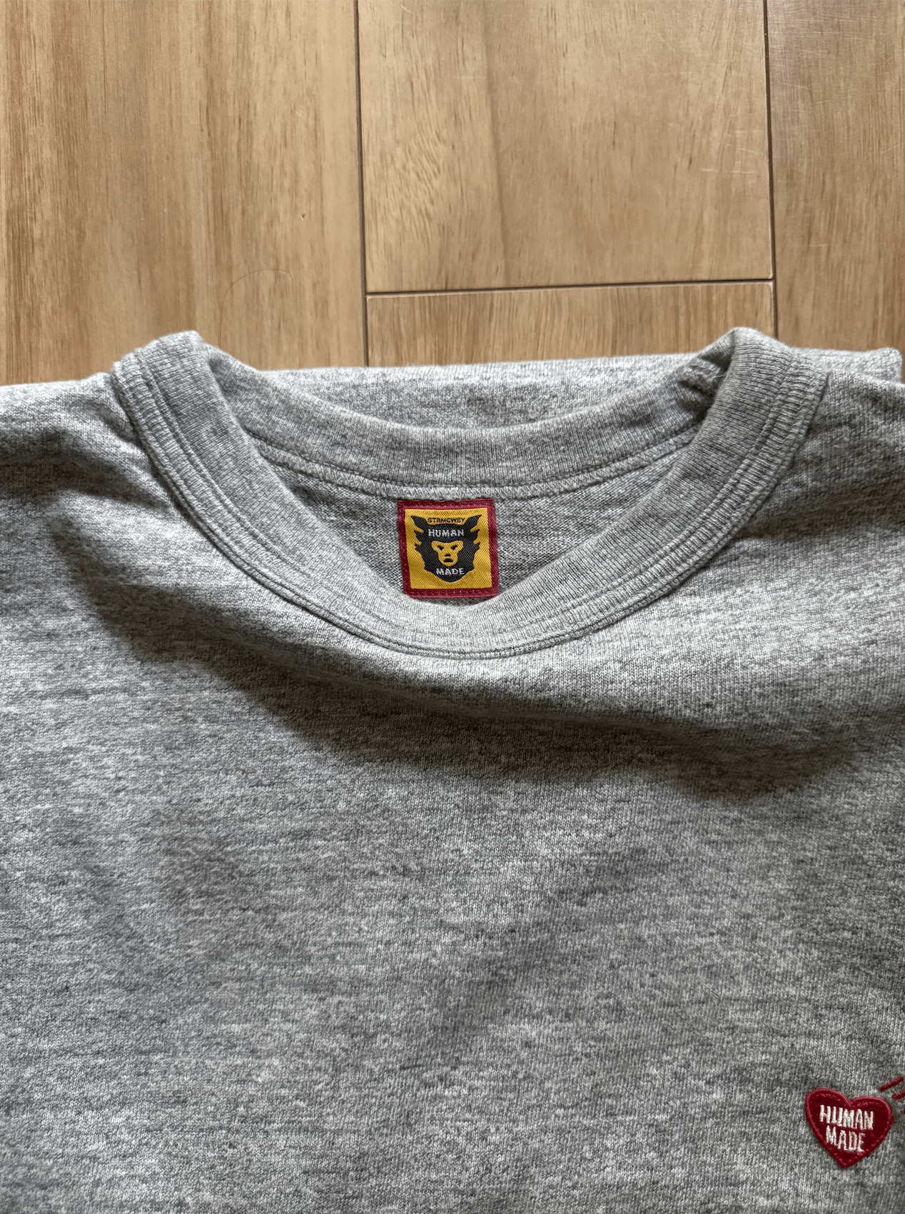Human Made x2 OG Human Made Nigo Loopwheel Heart Embroidered logo Tee Size US XL / EU 56 / 4 - 5 Thumbnail
