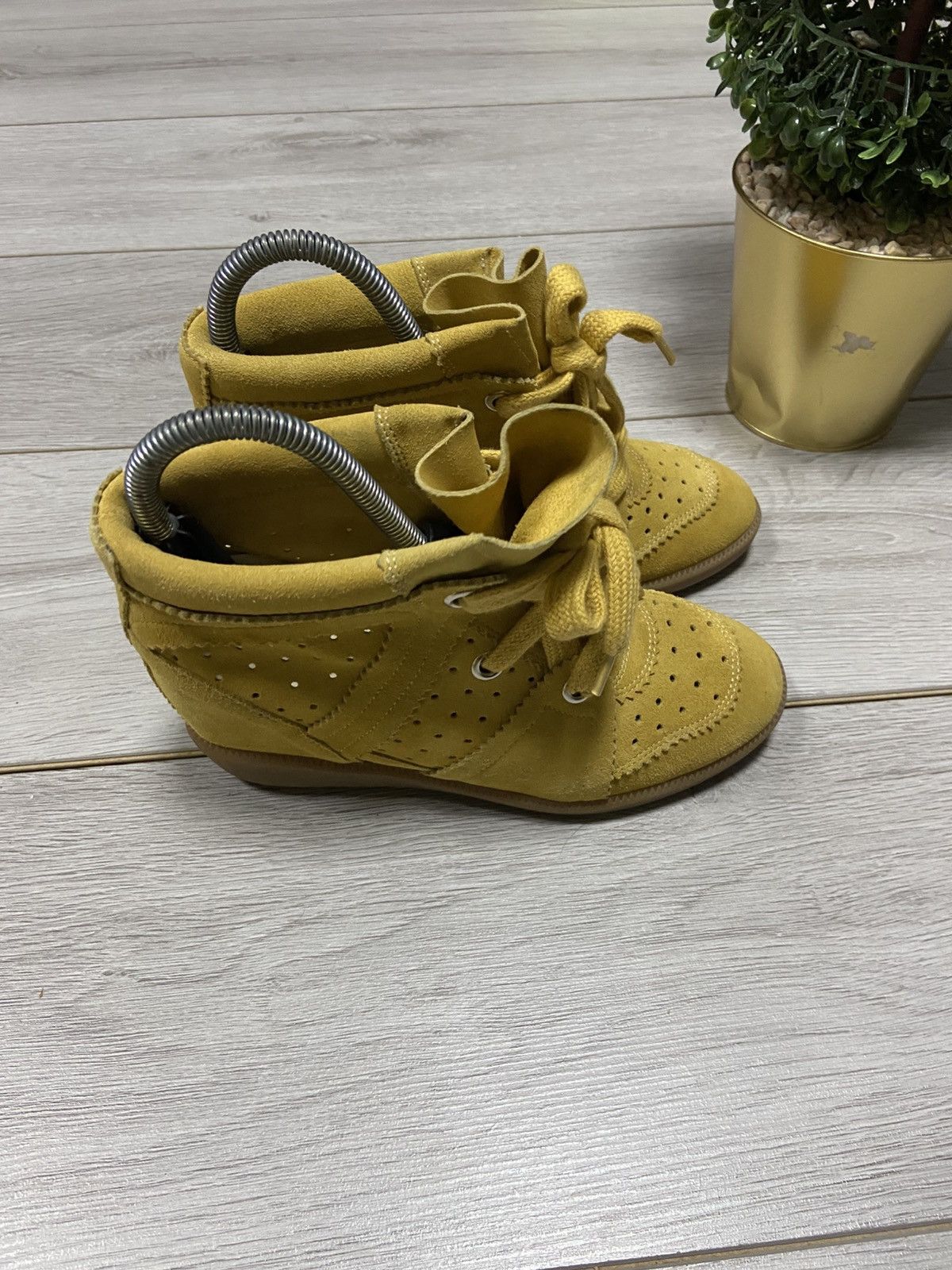 Isabel Marant Isabel Marant Boho vintage leather suede High sneakers shoes Size US 6 / IT 36 - 3 Thumbnail