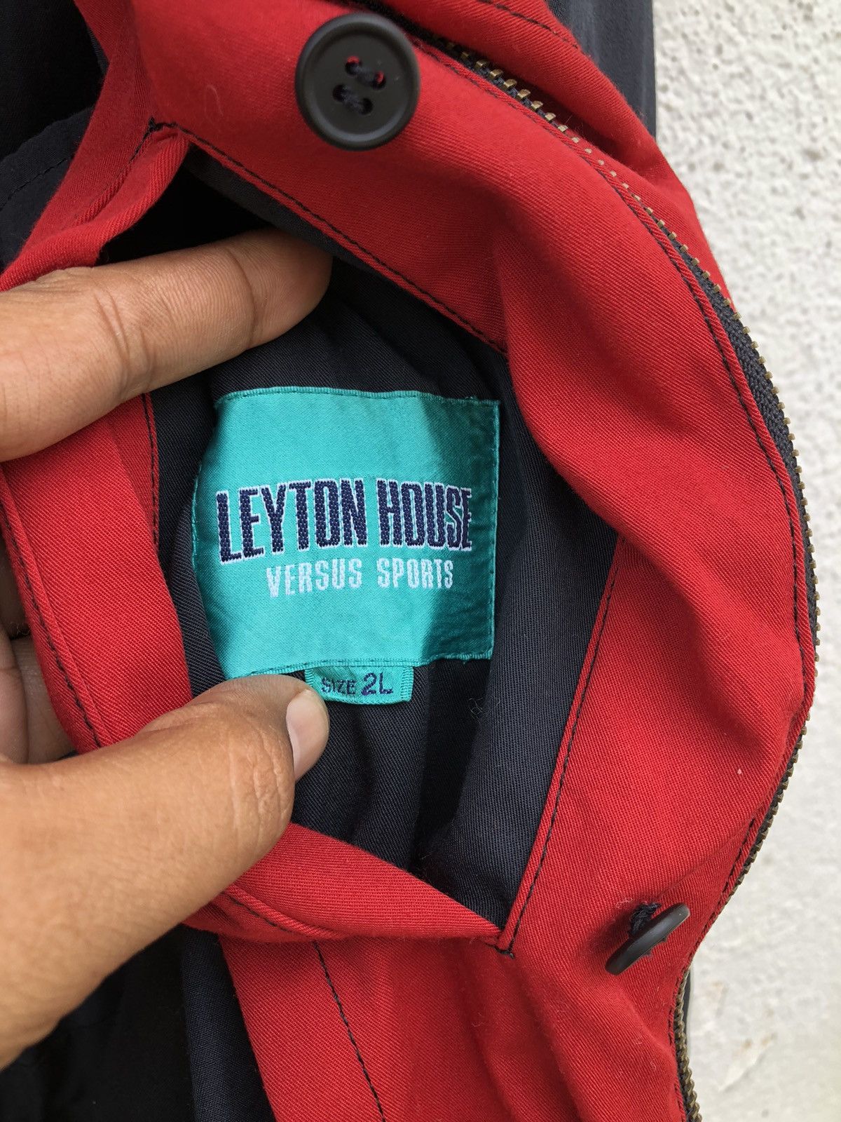 Japanese Brand Vintage Leyton House Versus Sports Multi Pocket Coach Jacket Size US XL / EU 56 / 4 - 16 Thumbnail