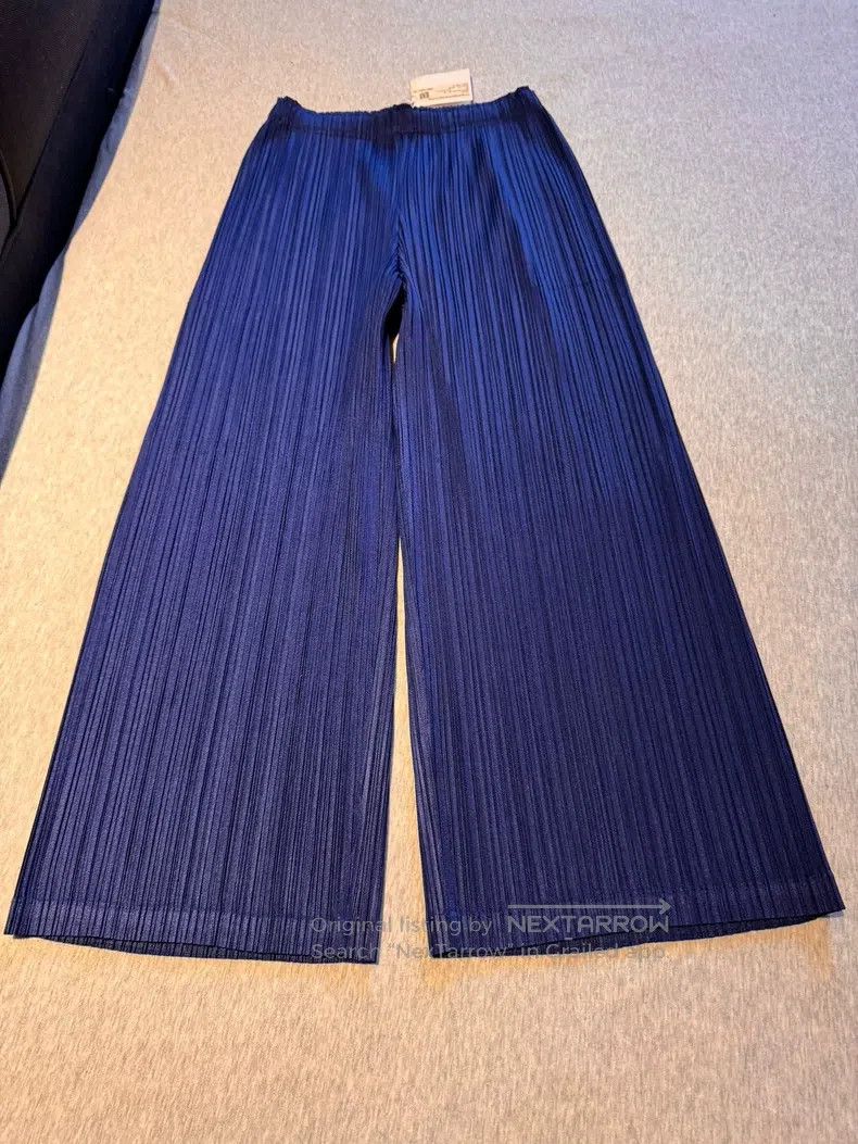 Issey Miyake Issey Miyake Blue Pants Size 25" / US 0 / IT 36 - 1 Thumbnail
