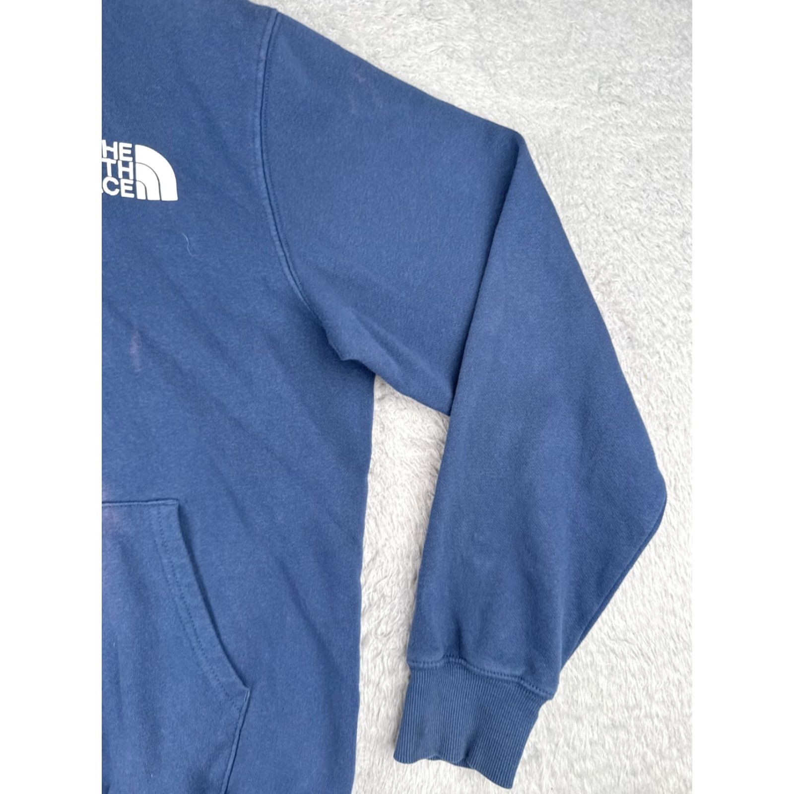 The North Face The North Face Mens Hoodie Pullover Blue Cotton Blend Zip Pocket Crew Neck S Small Regular Fit Logo Clothing Style: Pullover, Jacket, Sweatshirt? Size US S / EU 44-46 / 1 - 2 Thumbnail