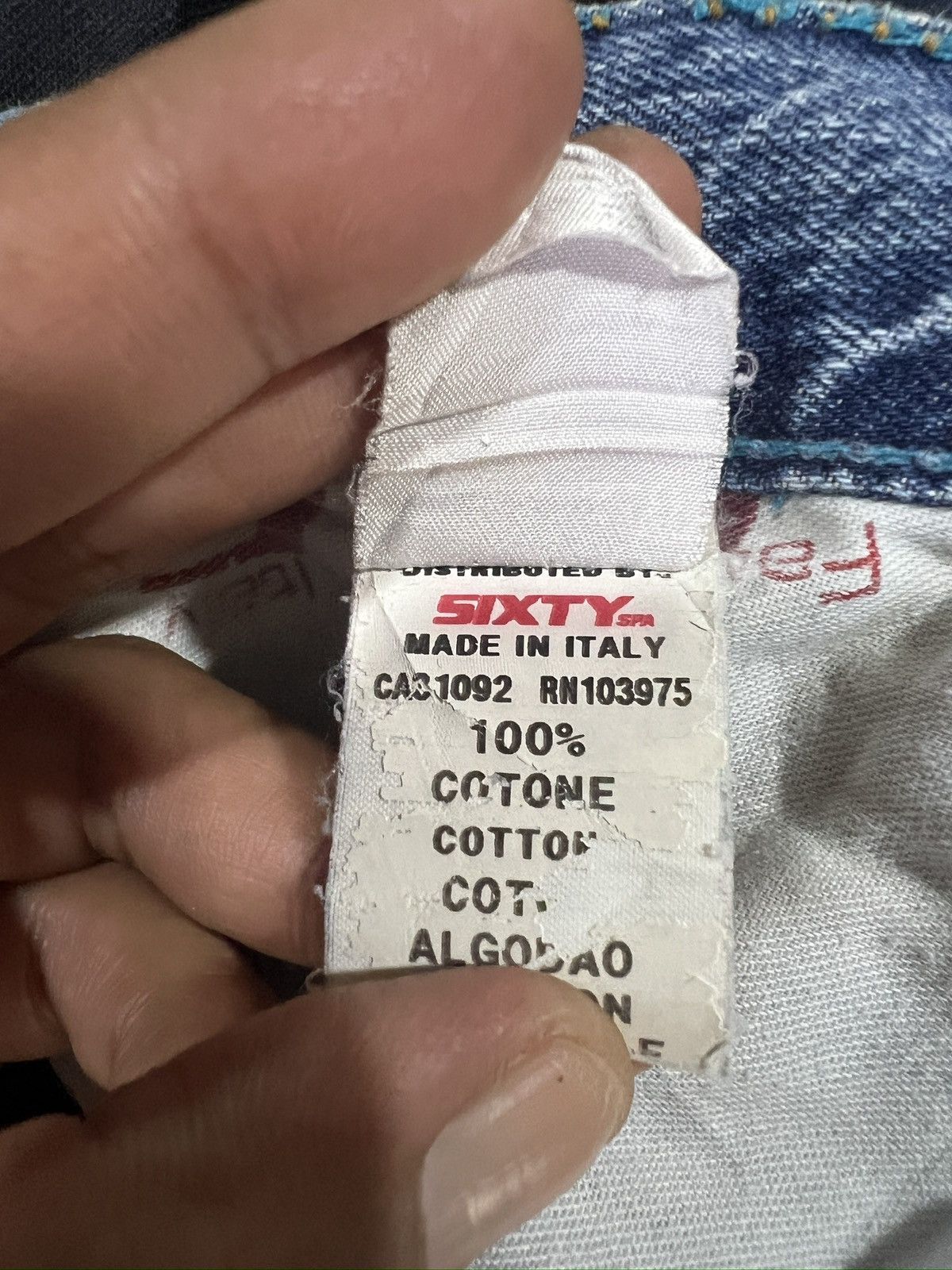 Miss Sixty 🔥Made in Italy Miss Sixty Distressed Denim Size 29" - 15 Thumbnail