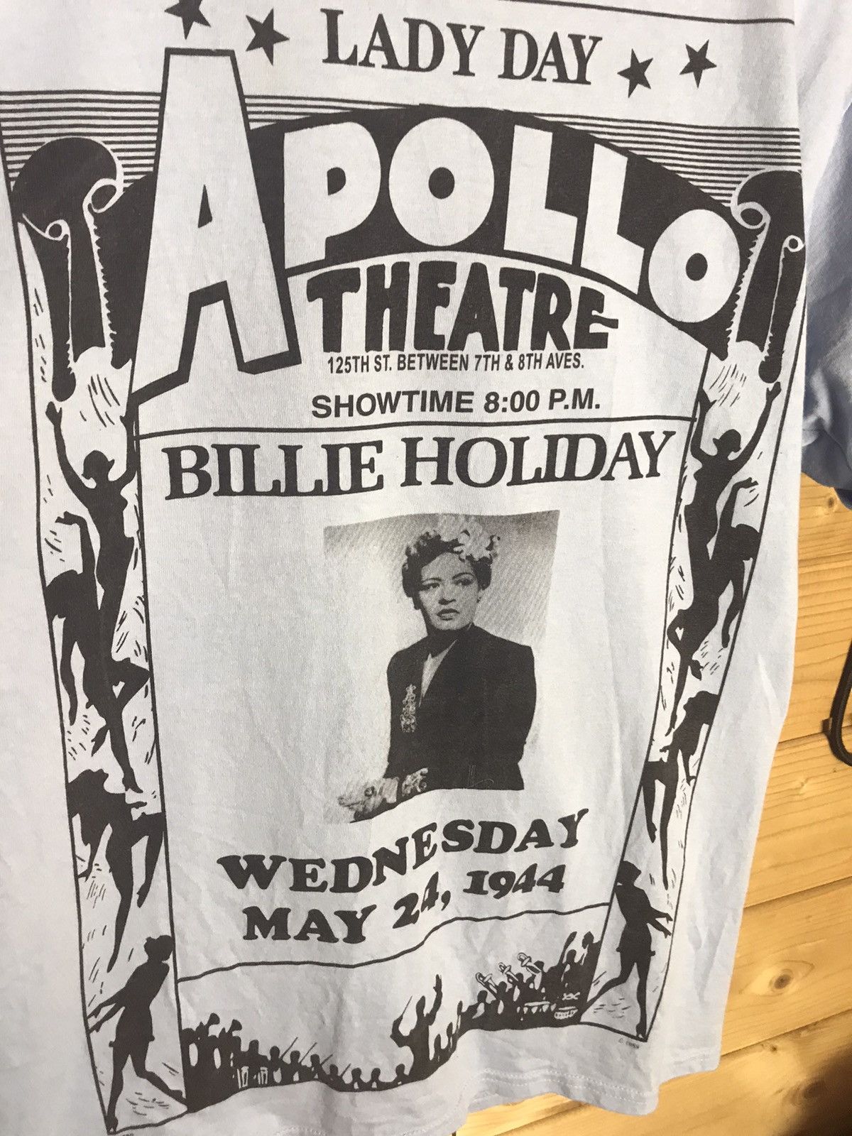 Band Tees Vintage Billie Holiday t-shirt Size US M / EU 48-50 / 2 - 4 Thumbnail