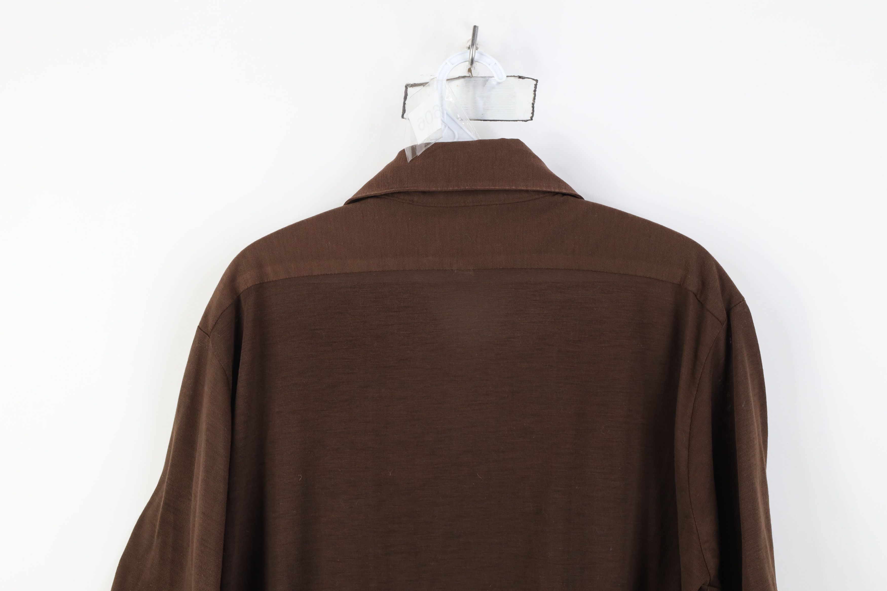 Vintage Vintage 70s Streetwear Short Sleeve Collared Button Shirt Size US L / EU 52-54 / 3 - 12 Thumbnail