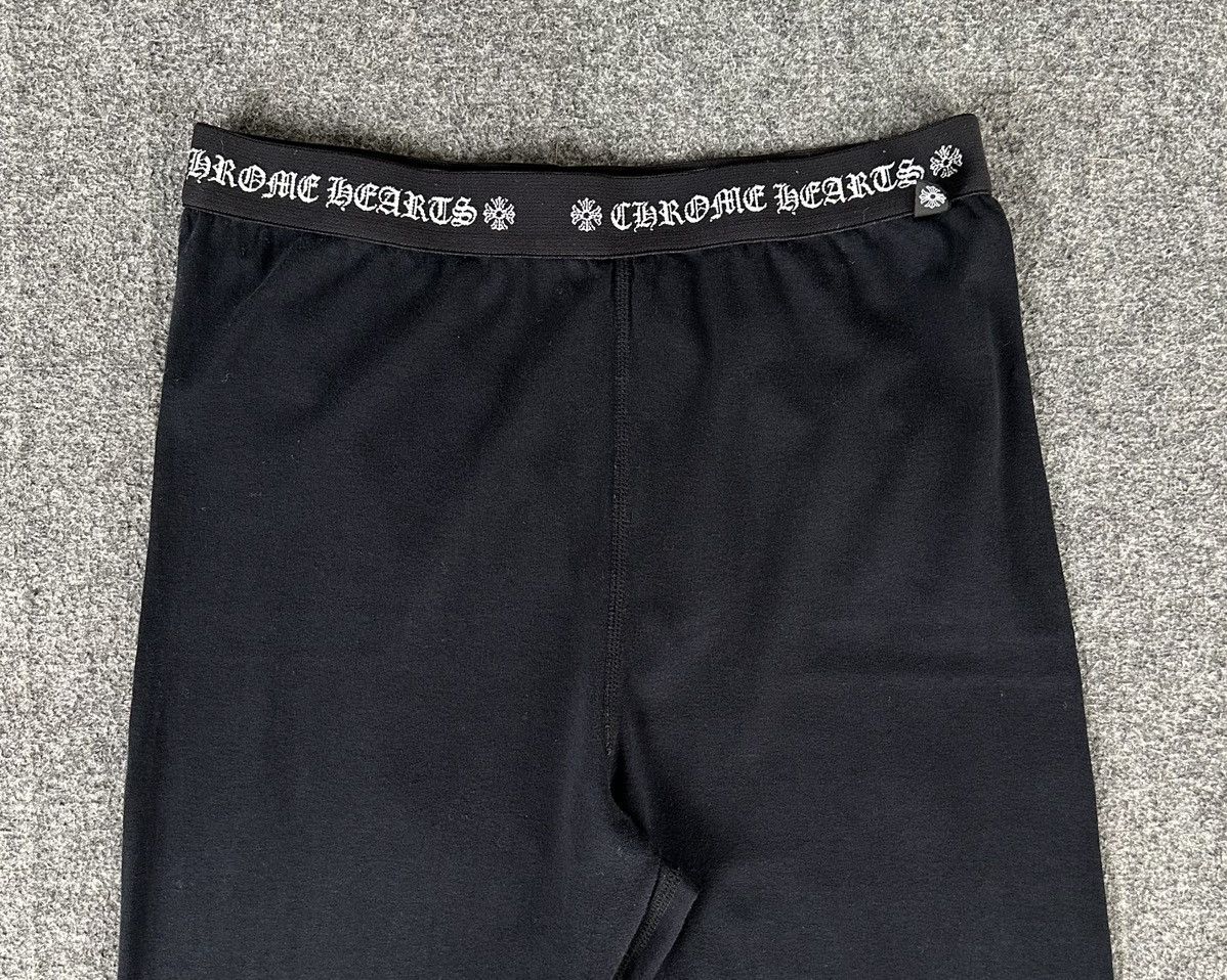 Chrome Hearts Chrome Hearts Horse Shoe Logo Back Stretchable Legging Pants Size 25" / US 0 / IT 36 - 8 Thumbnail