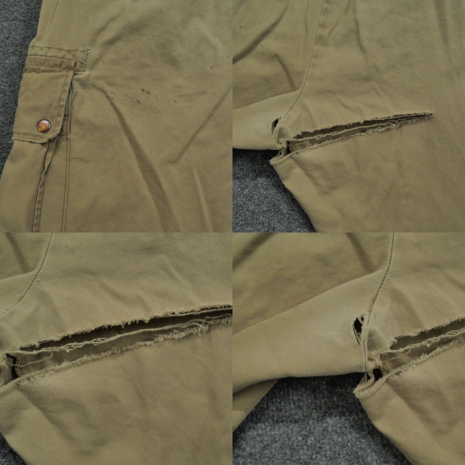 Polo Ralph Lauren VINTAGE Polo Ralph Lauren Pants Mens 38x34 Cargo Brown 90s Outdoor Cargo Pocket Mens Size US M / EU 48-50 / 2 - 9 Thumbnail