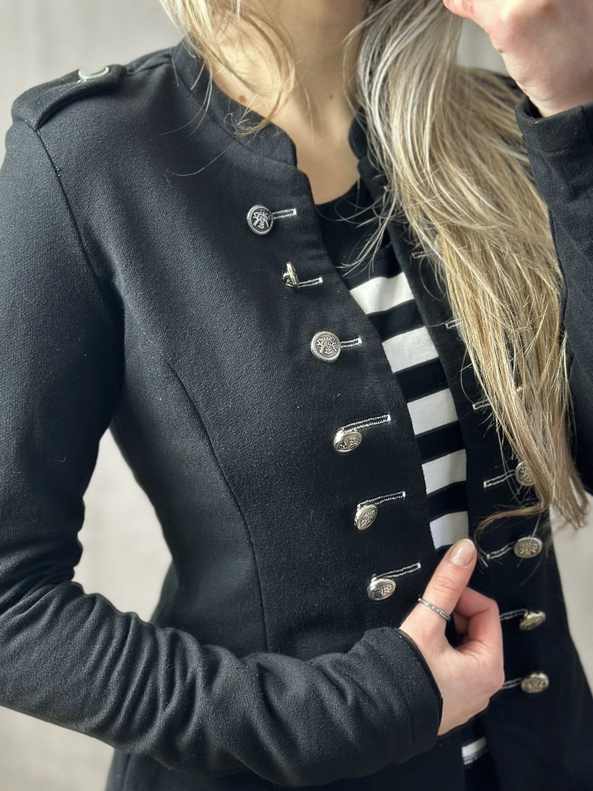 Issey Miyake Vintage Napoleon Jacket Hysteric Glamour Y2K Rare Balmain Size S / US 4 / IT 40 - 2 Thumbnail