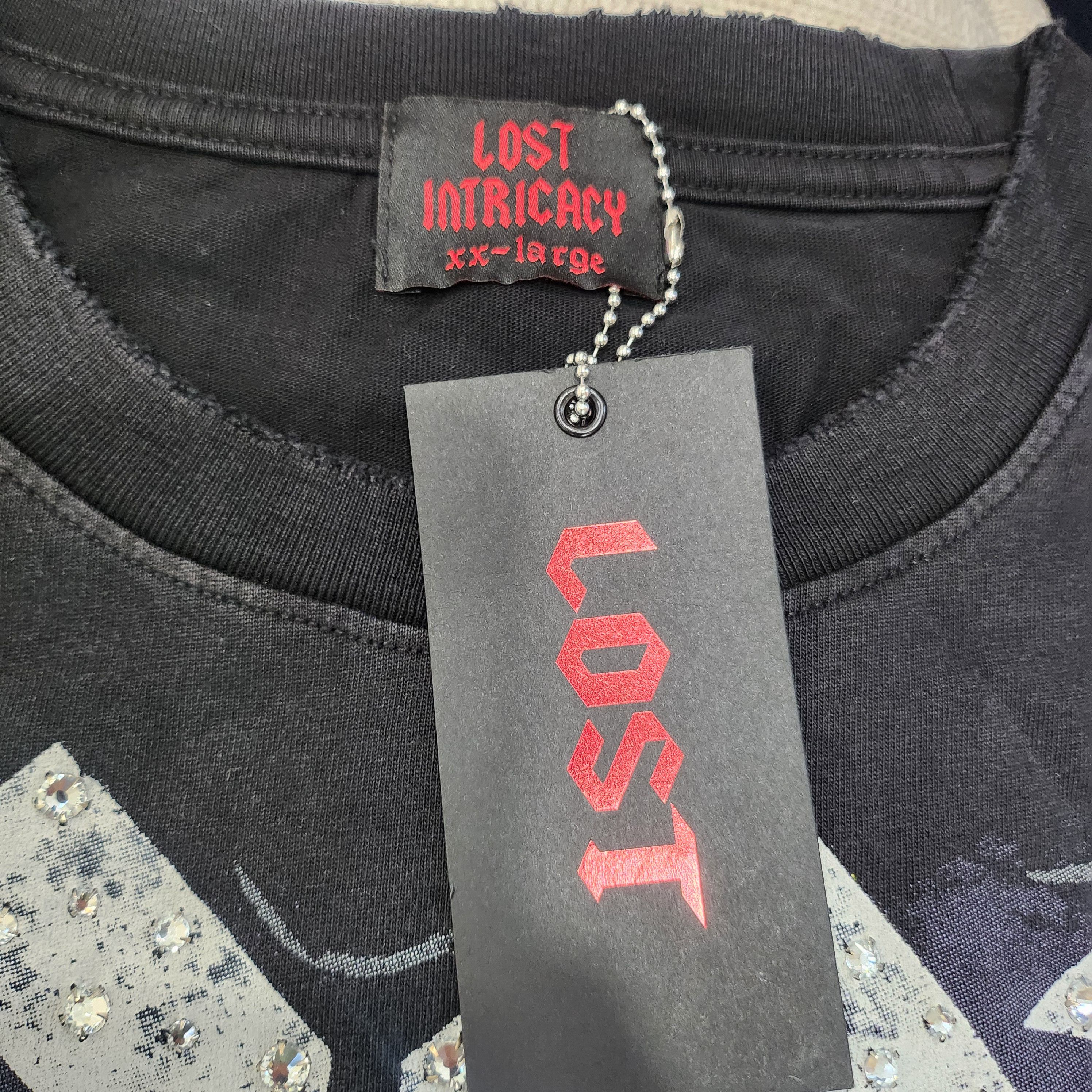 LOST INTRICACY Lost Intricacy "Afterlife" T-Shirt - Black - Size 2XL Size US XXL / EU 58 / 5 - 11 Thumbnail