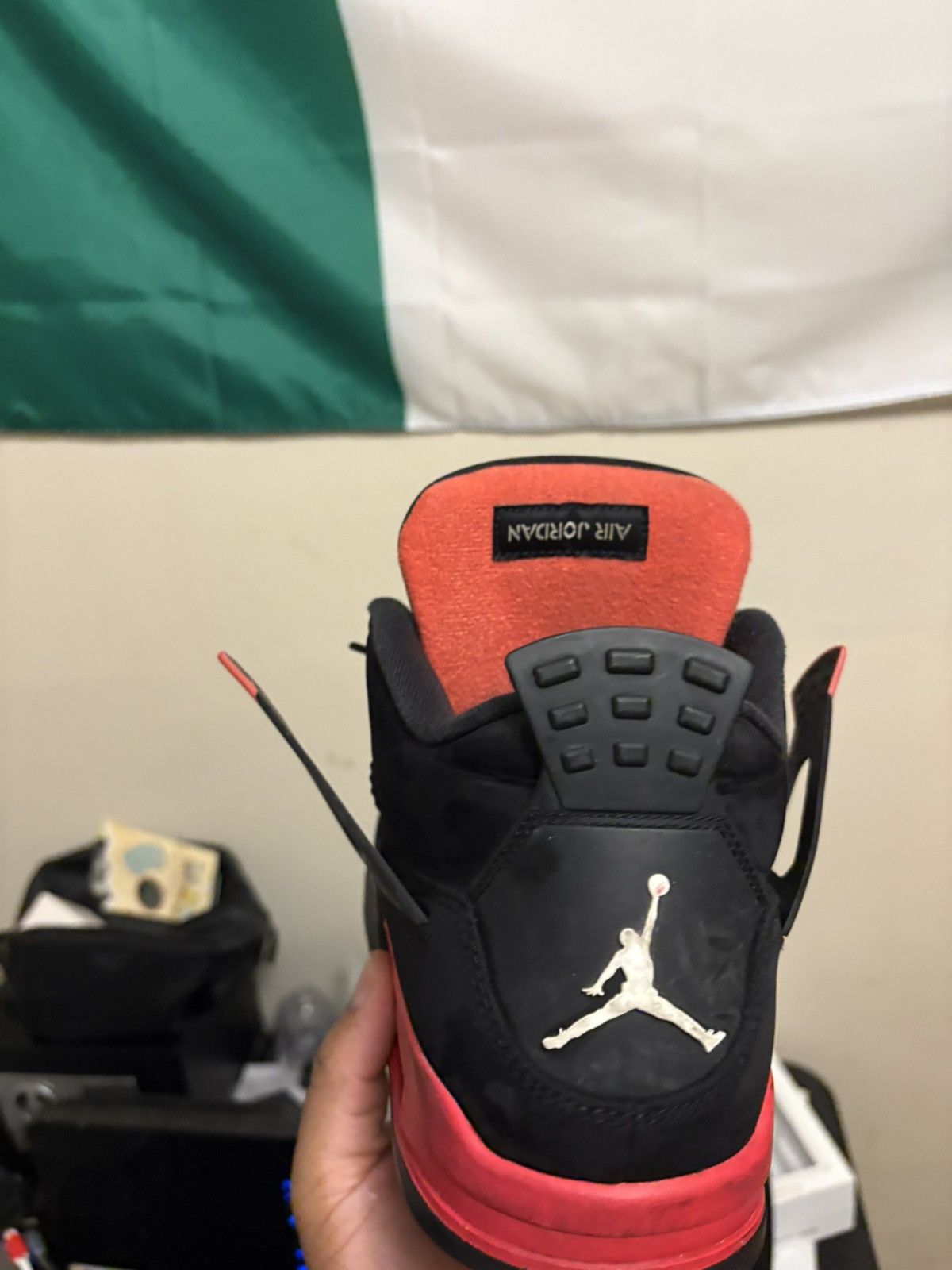Jordan Brand Jordan 4 Red Thunder Size US 13 / EU 46 - 8 Thumbnail