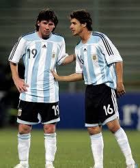 Vintage Vintage 2008/09 Argentina Home Jersey Pablo Aimar #16 Size US L / EU 52-54 / 3 - 1 Thumbnail