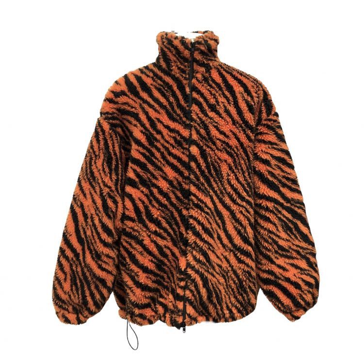 Balenciaga Balenciaga Tiger Pattern Fleece Jacket Size 44 Size US S / EU 44-46 / 1 - 1 Thumbnail
