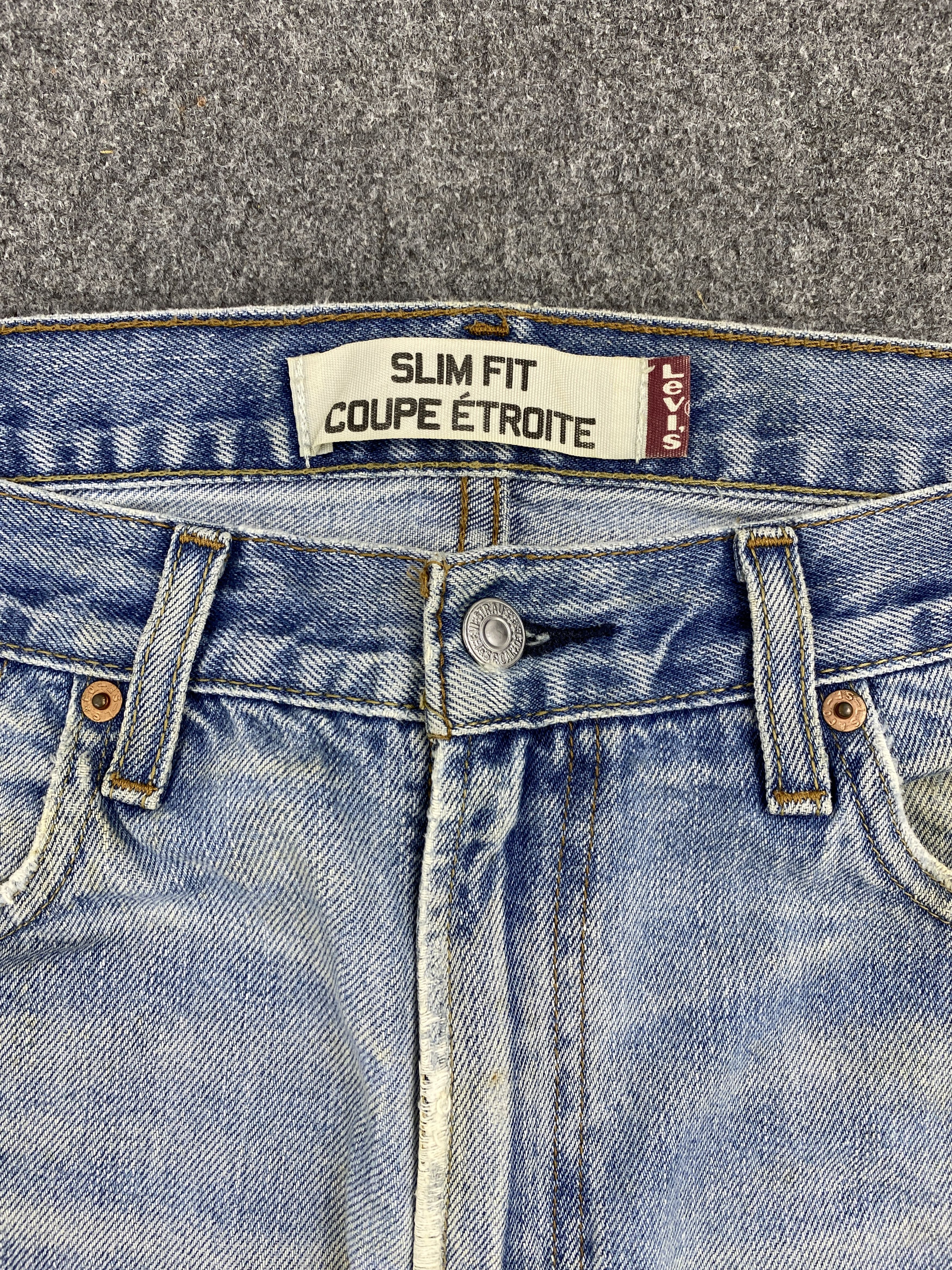 Levi's × Vintage Vintage Levis 516 Faded Blue Denim Size US 34 / EU 50 - 7 Thumbnail