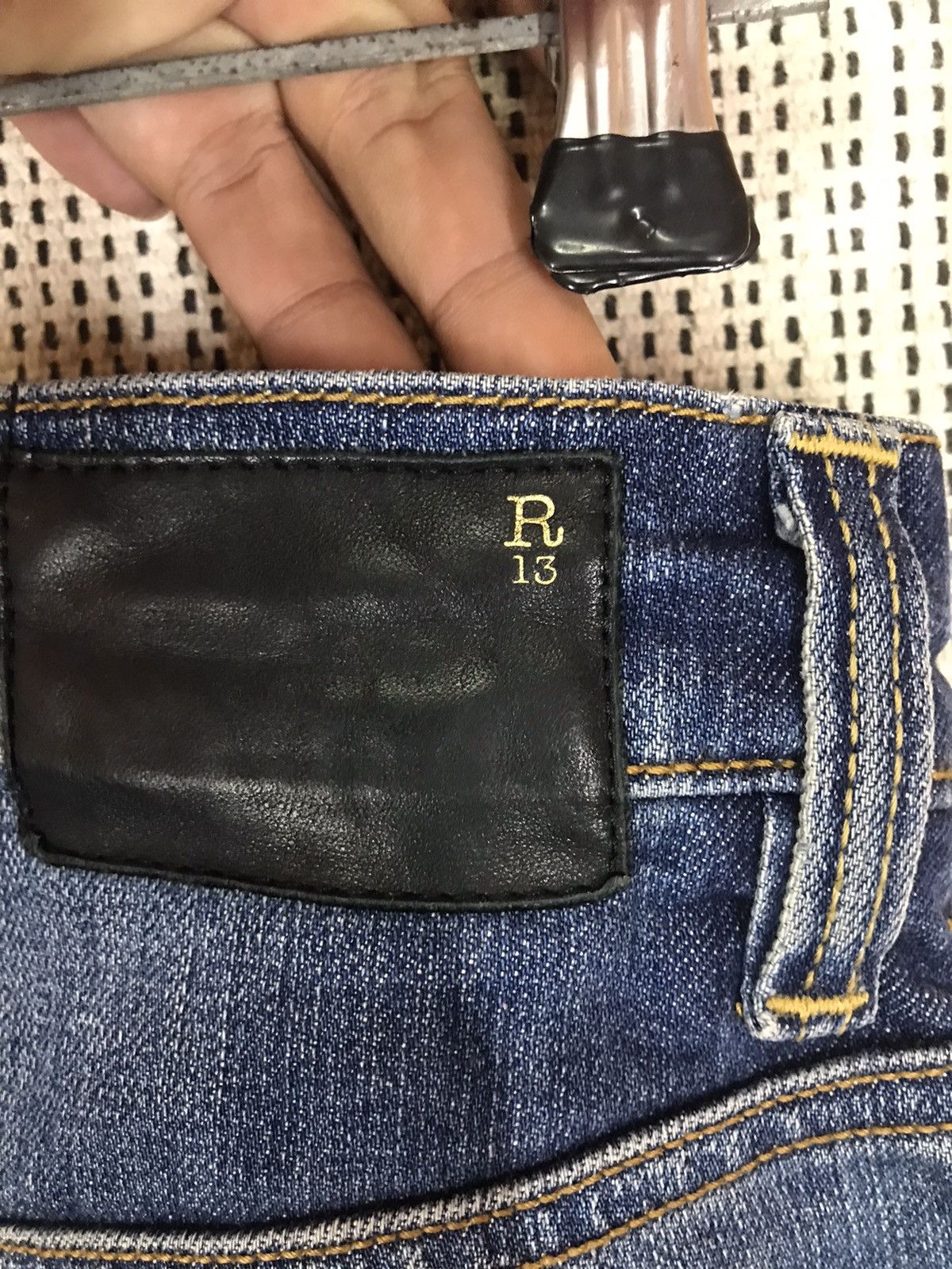 R13 ‼️R13 SKATE DENIM SKINNY DISTRESSED‼️ Size US 30 / EU 46 - 12 Thumbnail