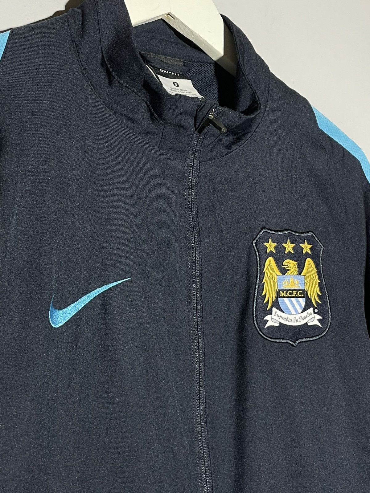 Nike Manchester City Nike Y2k Streetwear Football Jacket Size US S / EU 44-46 / 1 - 3 Thumbnail