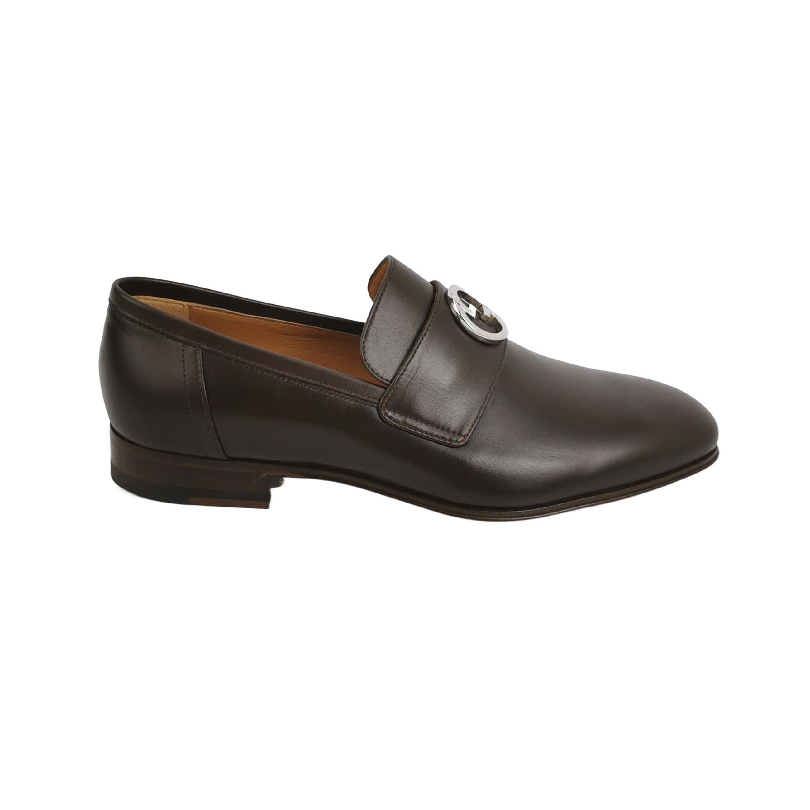 Gucci Gucci Men 5.5 Leather Size US 5.5 / EU 38 - 1 Thumbnail