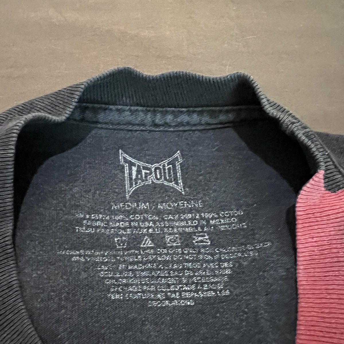 Tapout Tapout Promo Tee size M Faded Size US M / EU 48-50 / 2 - 3 Thumbnail