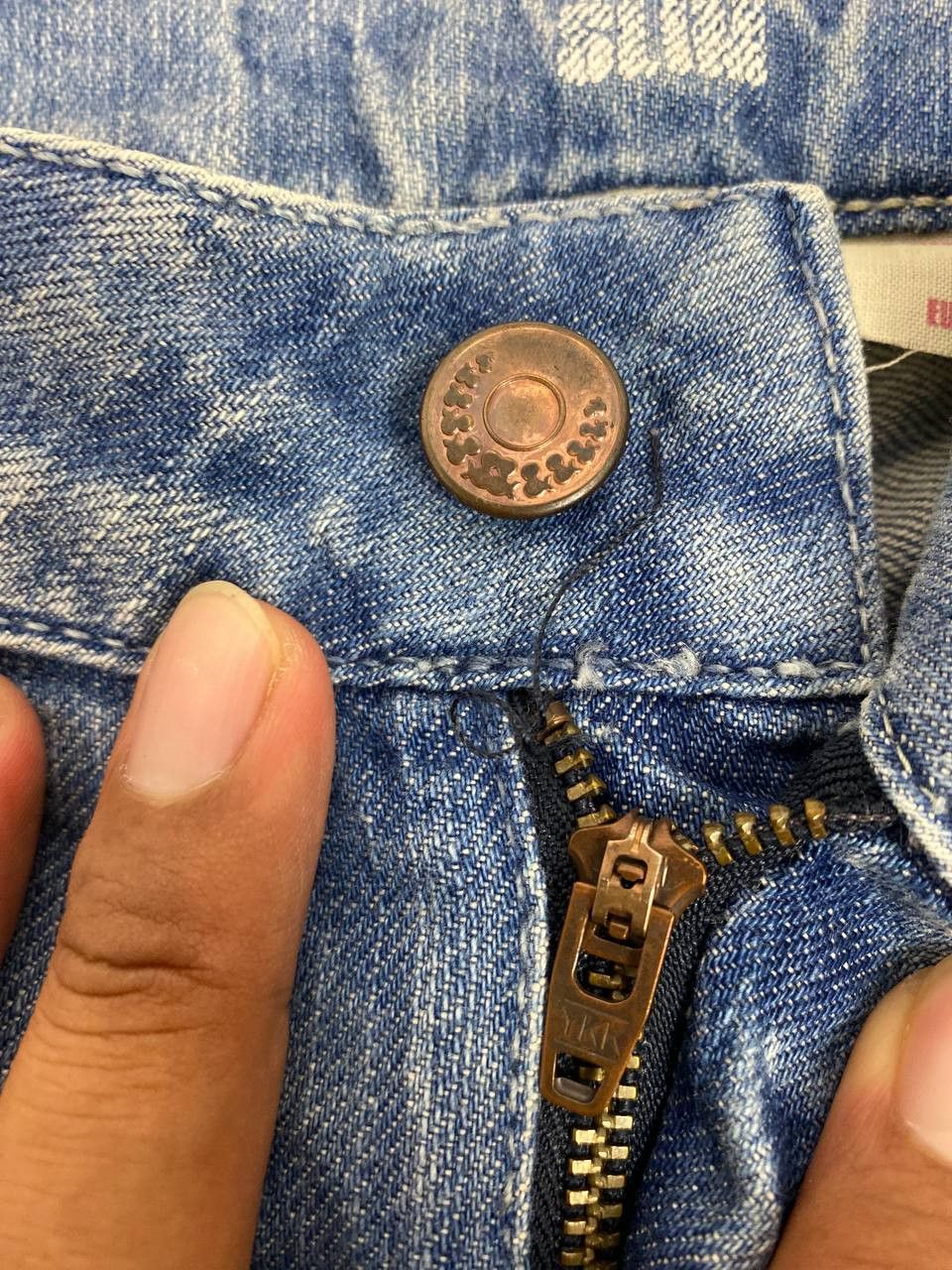 H&M h&m x &denim slim distressed denim Size US 30 / EU 46 - 14 Thumbnail