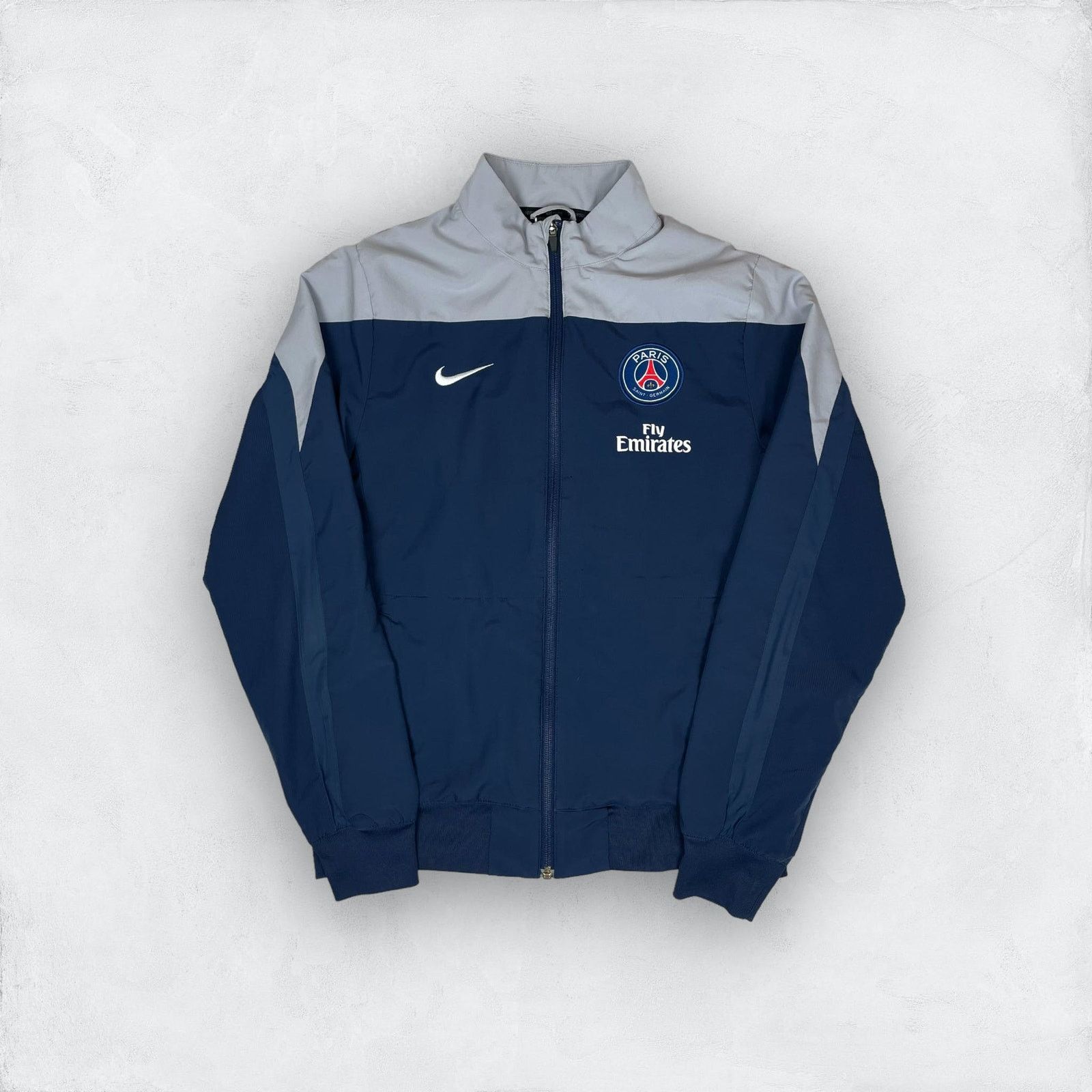 Nike Nike Dri Fit Mens Blue Paris Saint-Germain F.C. Jacket Small Size US S / EU 44-46 / 1 - 1 Thumbnail