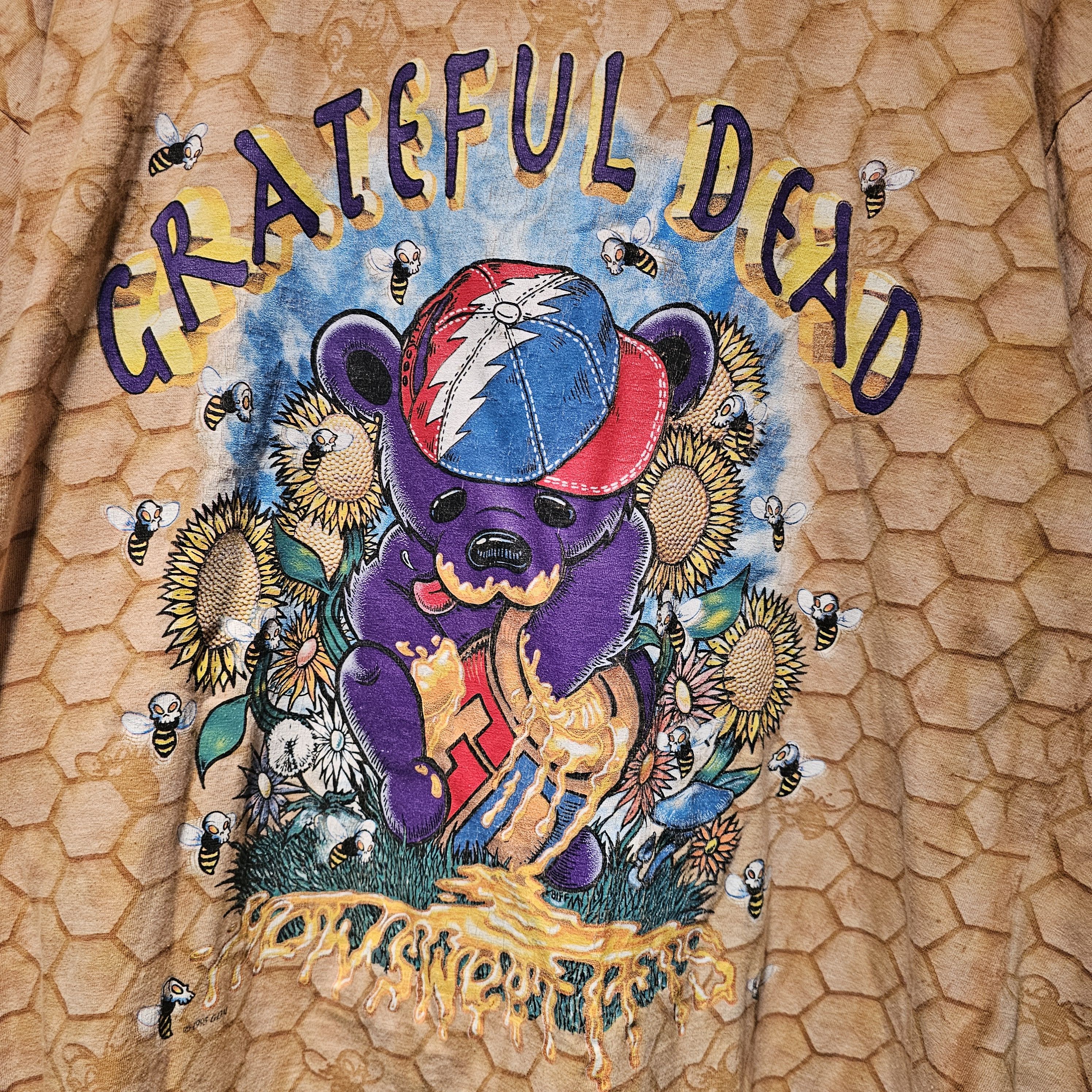 Grateful Dead Vintage Grateful Dead 1995 Bear How Sweet It Is XL AOP Size US XL / EU 56 / 4 - 2 Thumbnail