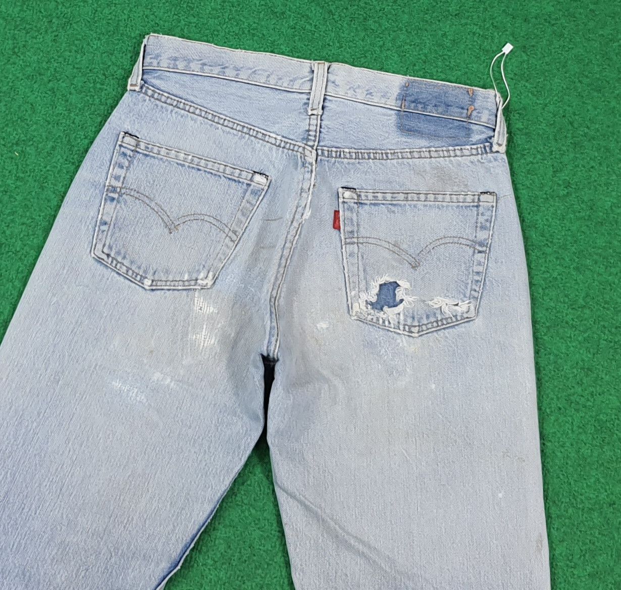 Levi's Vintage Levi's 501 Custom Sashiko Repair Distressed C297N11 Size US 28 / EU 44 - 6 Thumbnail