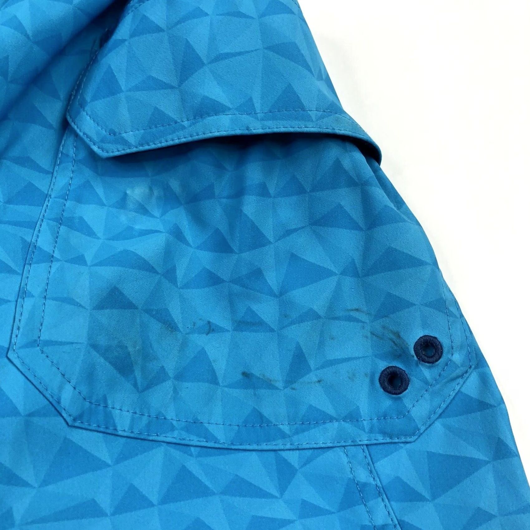 Under Armour Under Armour Board Shorts SurF Swim Trunk 7" 9" 10" Men 38 Blue Geometric Drawstring Lightweight Performance Surfing Shorts Size US 38 / EU 54 - 2 Thumbnail