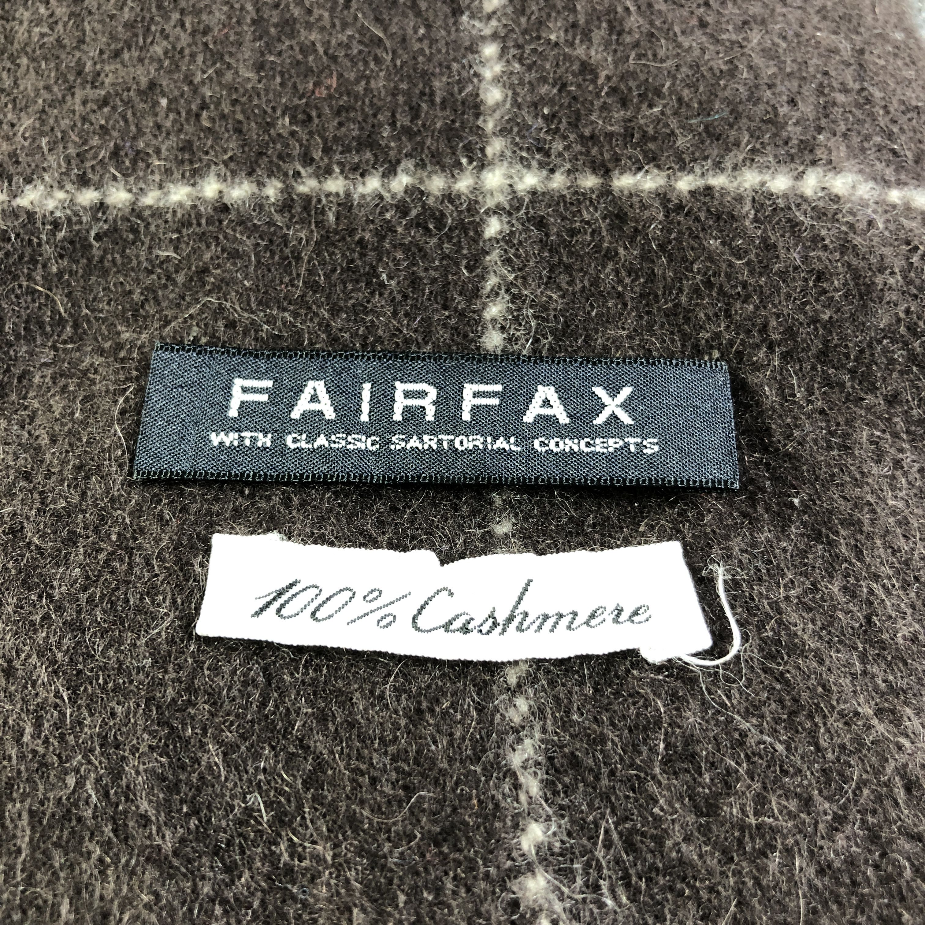 424 Fairfax Cashmere Scarf Muffler Neckwear V2786 Size ONE SIZE - 4 Thumbnail