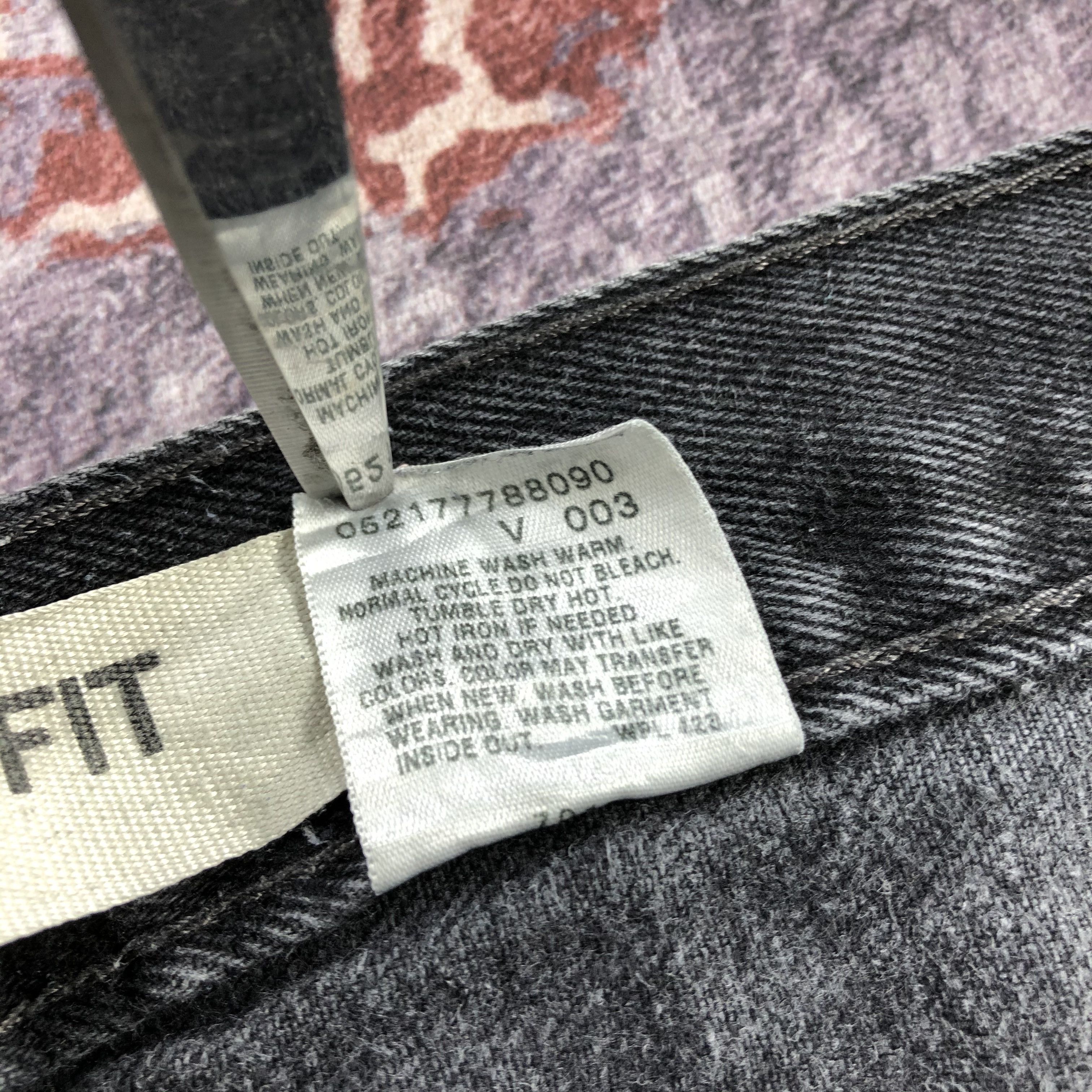 Levi's × Vintage Vintage Faded Black Levis 505 Jeans-JM2557 Size US 36 / EU 52 - 15 Thumbnail