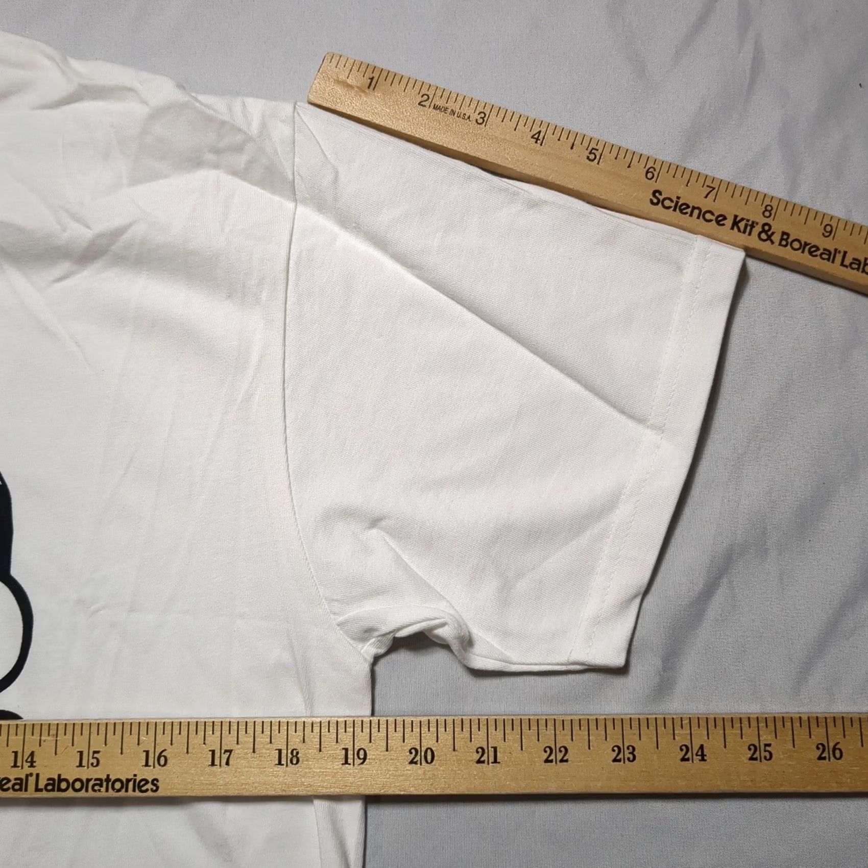 Vintage 4 Worth Doing T-Shirt White Men M Short Sleeve Crew Neck Snake Apple Graphic Streetwear Hip Hop Skater 4WD Logo Size US M / EU 48-50 / 2 - 7 Thumbnail